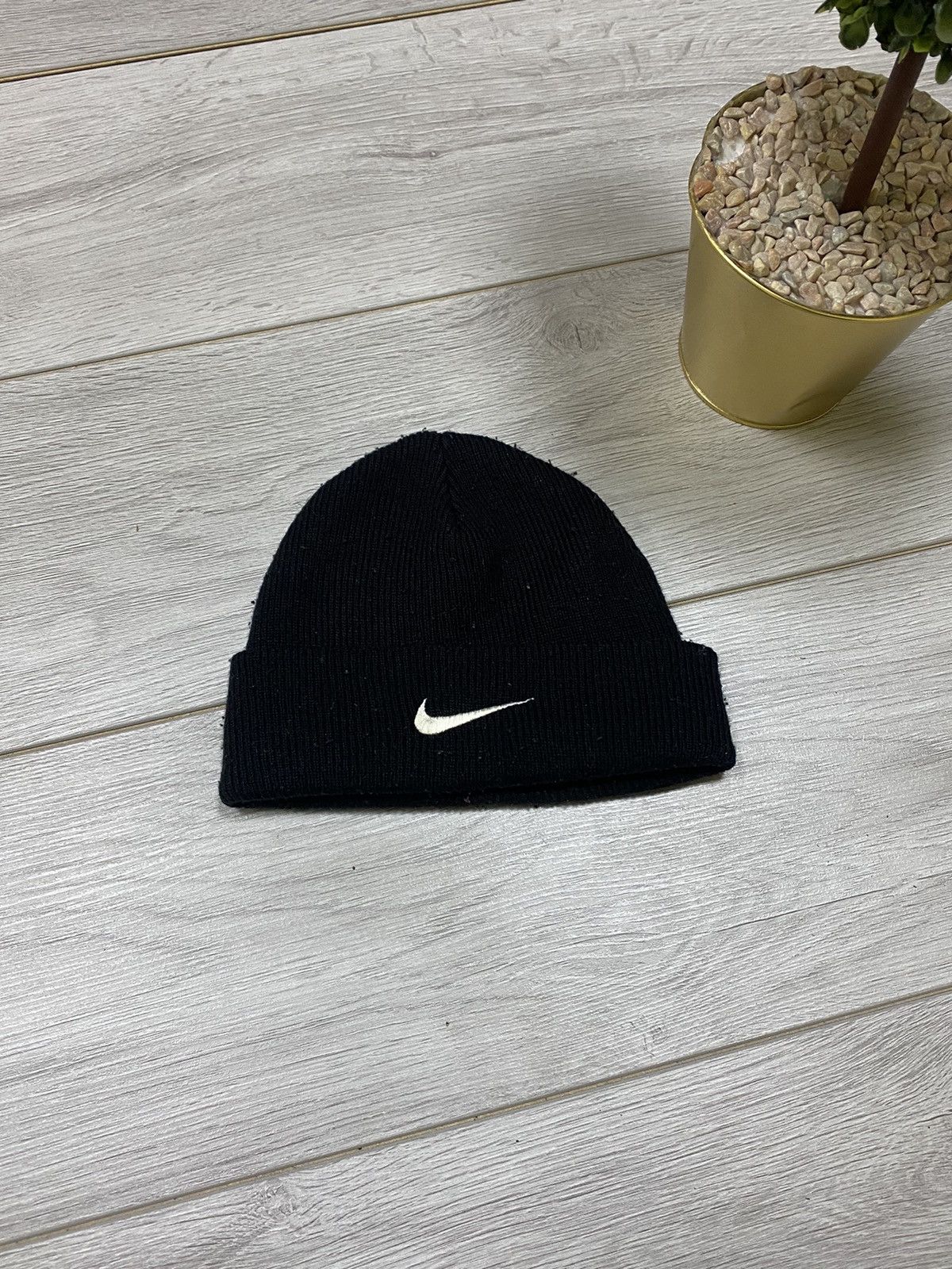 Nike Nike vintage 1990 beanie swoosh hat Size ONE SIZE - 1 Thumbnail