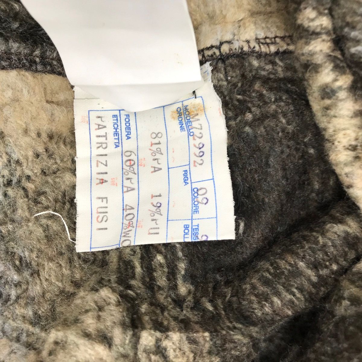 Vintage Vintage PATRIZIA FUSI Jacket Nice Design Italian Designer Size US M / EU 48-50 / 2 - 7 Thumbnail