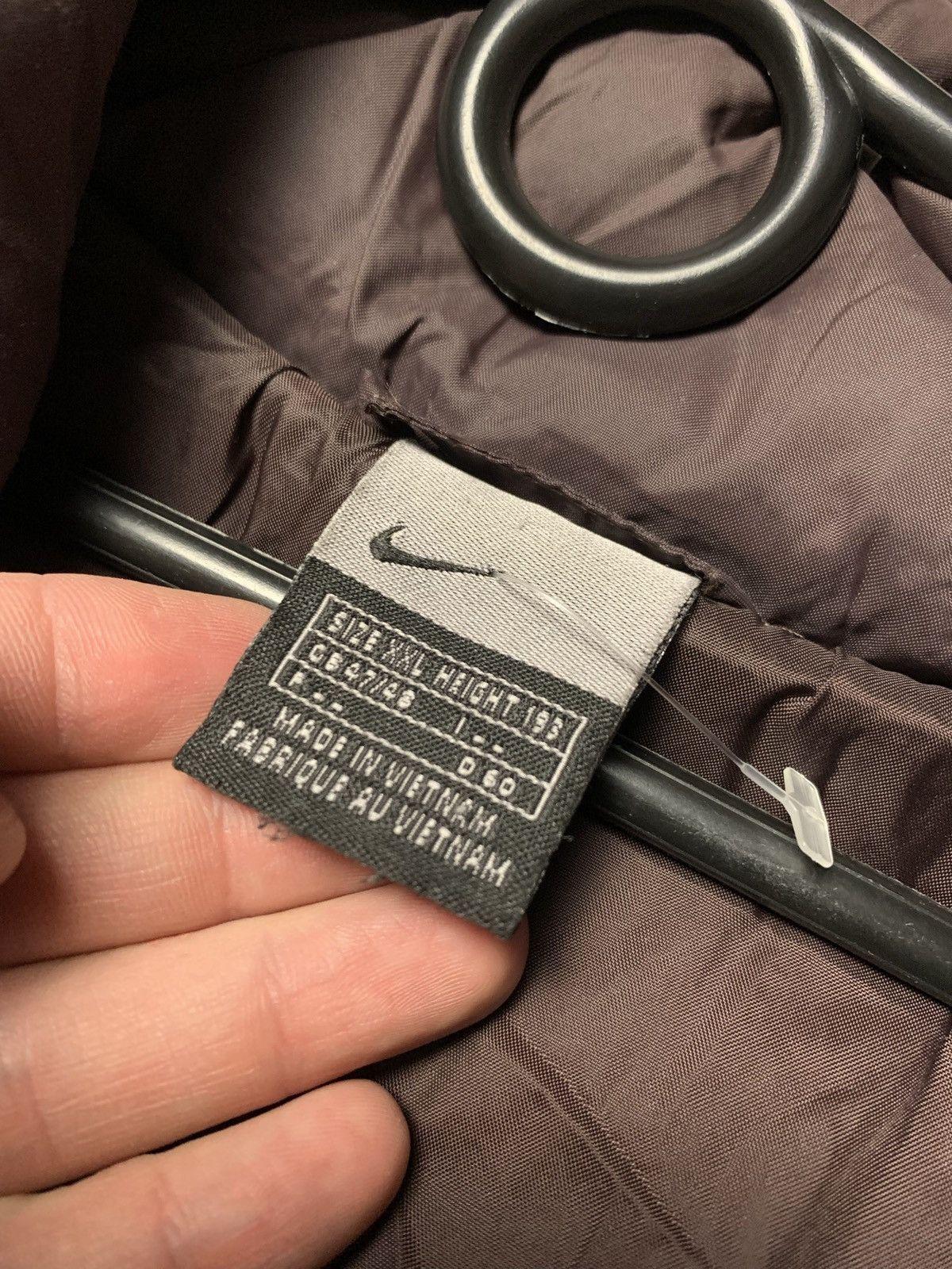 Nike × Vintage Vintage Nike Down jacket logo size XXL Size US XXL / EU 58 / 5 - 4 Thumbnail