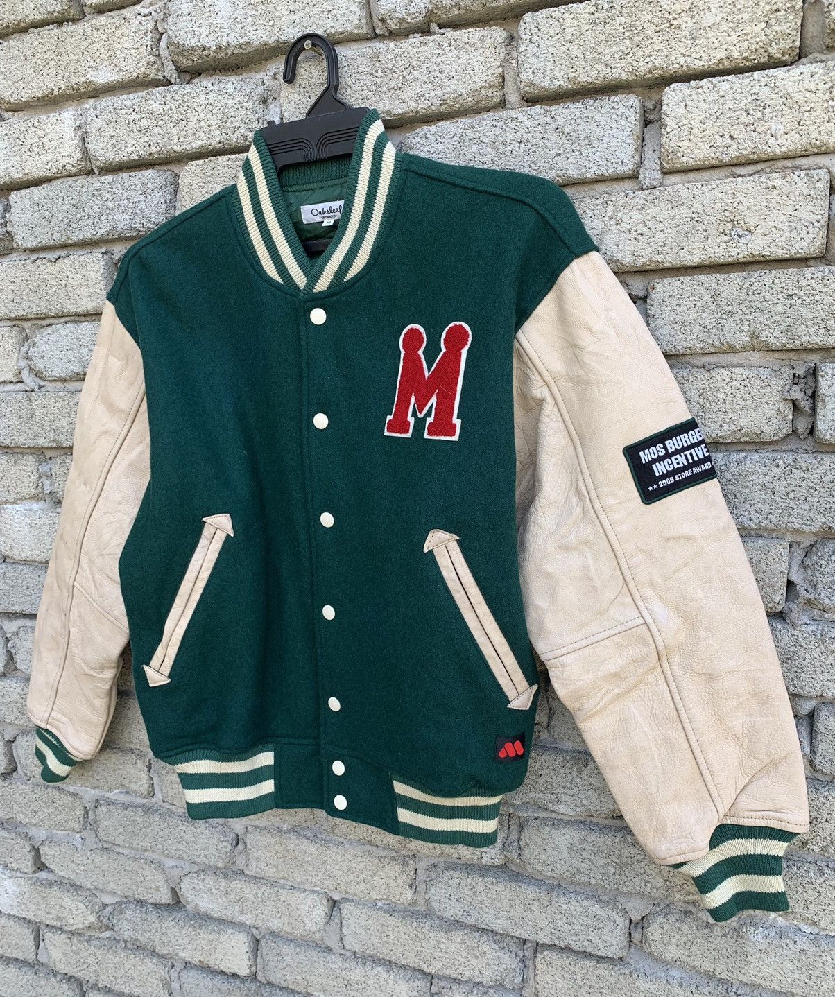 Japanese Brand Oaksleaf Onward Mos Burger Intensive leather Sleeve Jacket Size US M / EU 48-50 / 2 - 3 Thumbnail