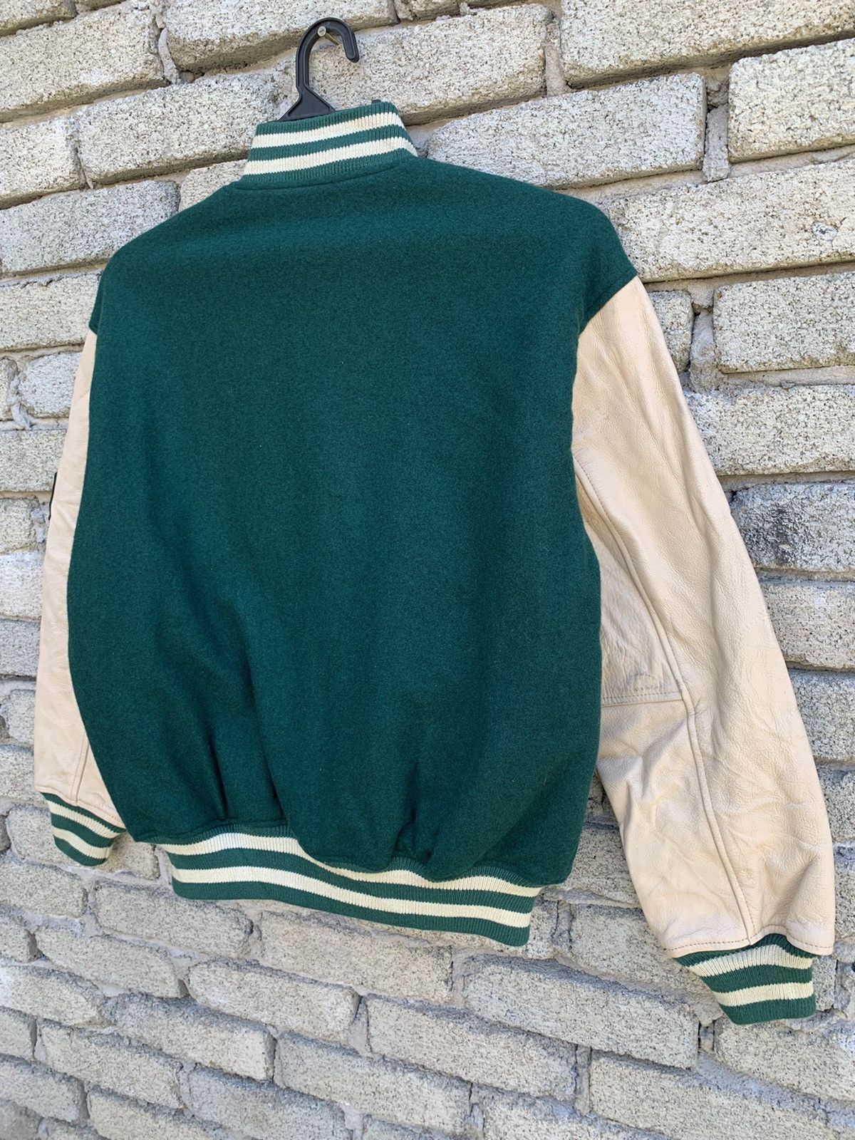 Japanese Brand Oaksleaf Onward Mos Burger Intensive leather Sleeve Jacket Size US M / EU 48-50 / 2 - 6 Thumbnail