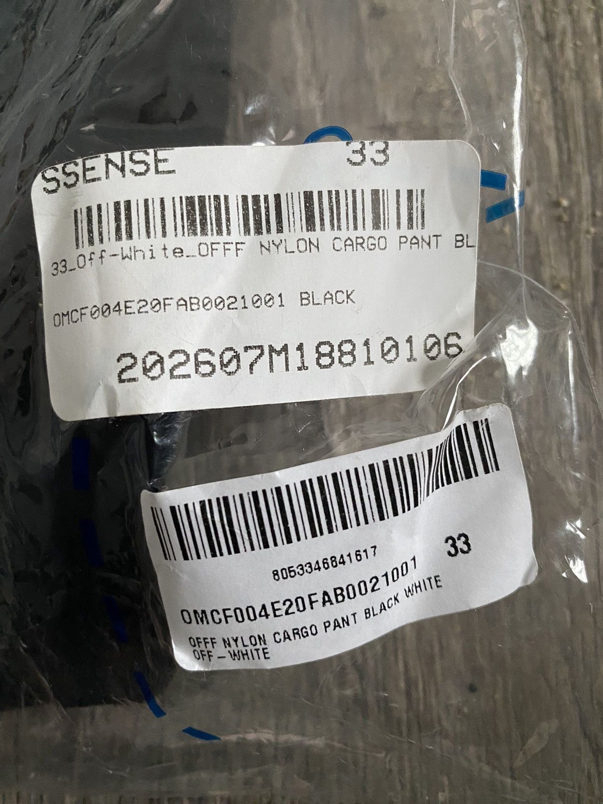 Off-White off-White OFFF Nylon Cargo Pants Size US 33 - 3 Thumbnail