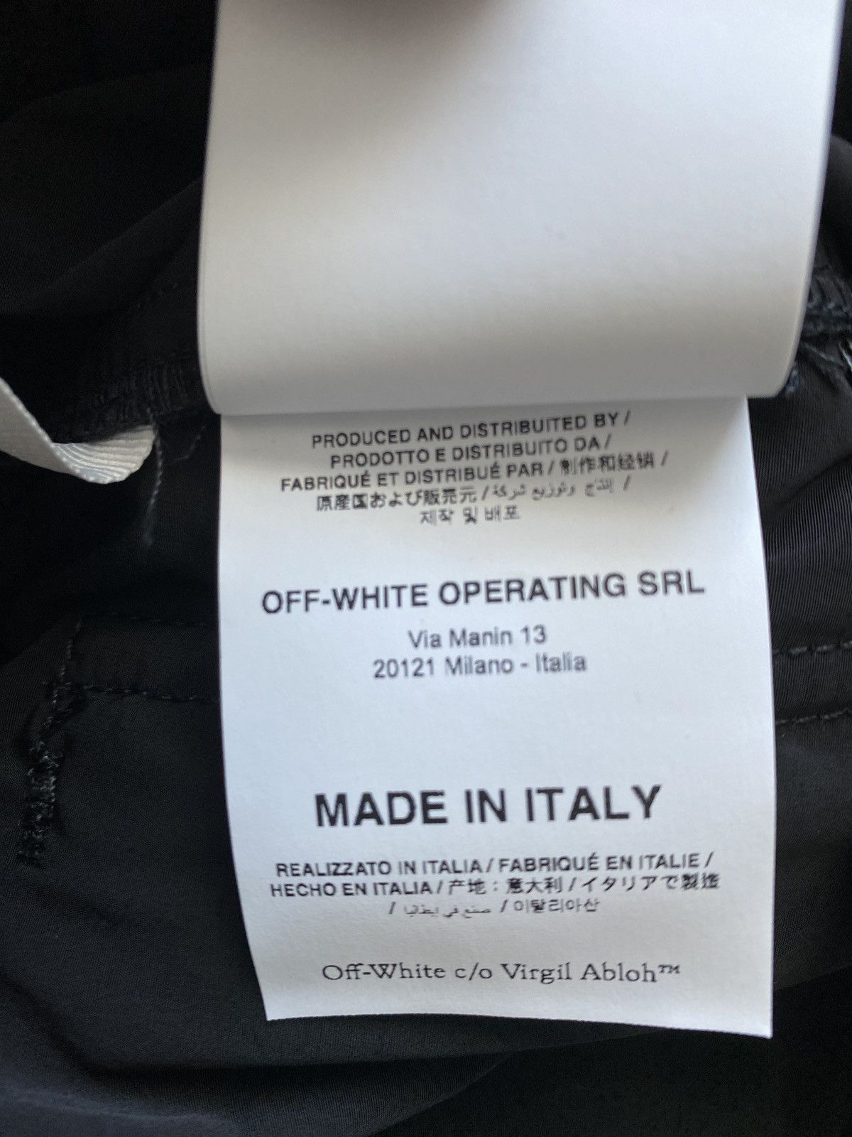 Off-White off-White OFFF Nylon Cargo Pants Size US 33 - 15 Thumbnail