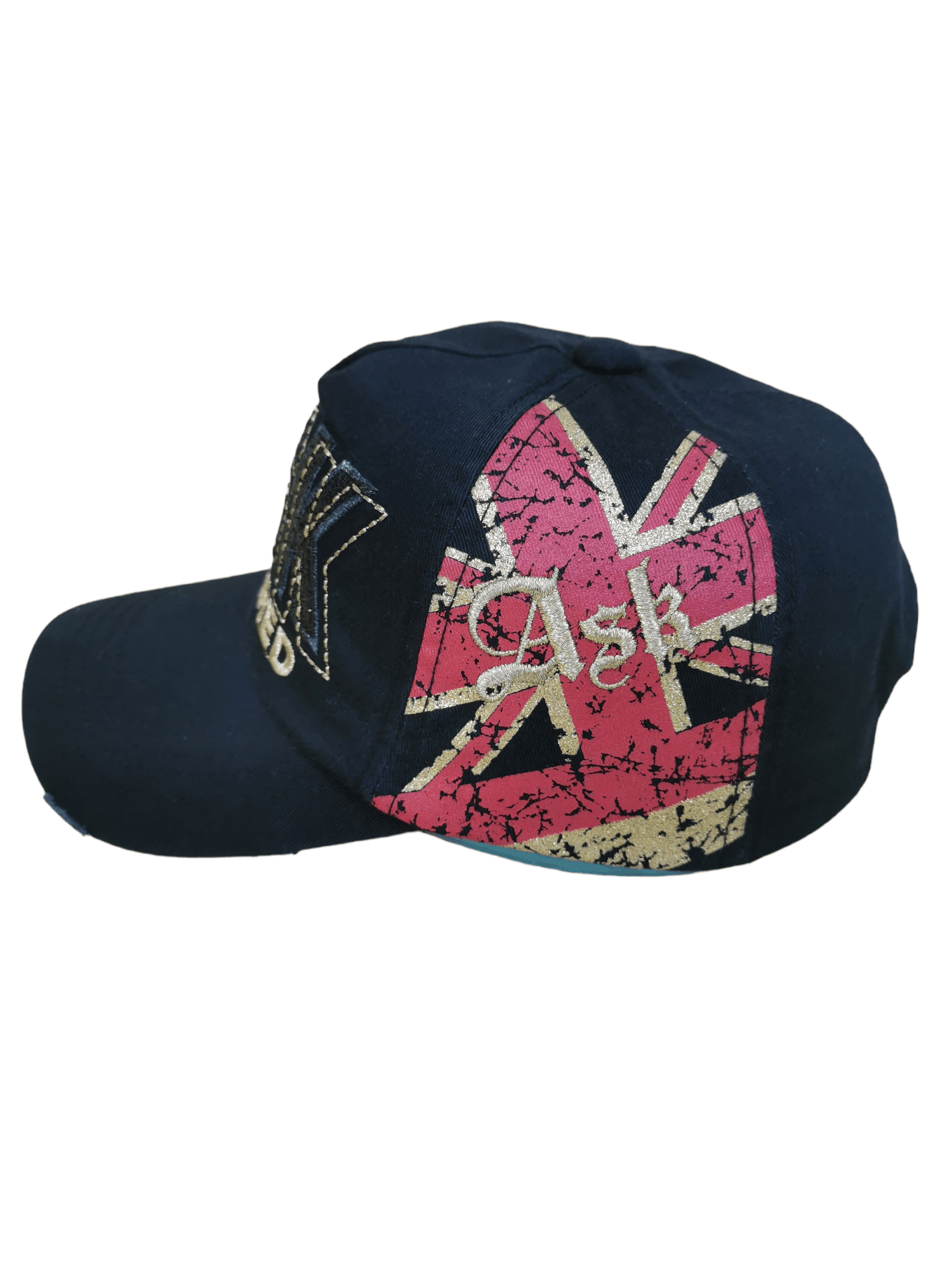 Designer ASK ENQUIRED UNION JACK DESIGNER HAT CAP Size ONE SIZE - 2 Thumbnail