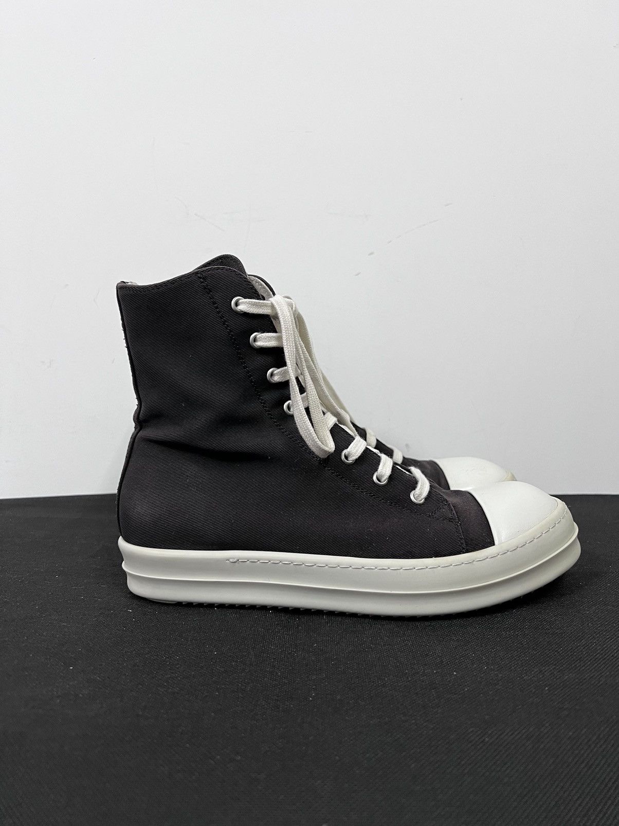 Rick Owens Drkshdw Rick owens ramones drkshdw high top sneakers Size US 7.5 / EU 40-41 - 5 Thumbnail