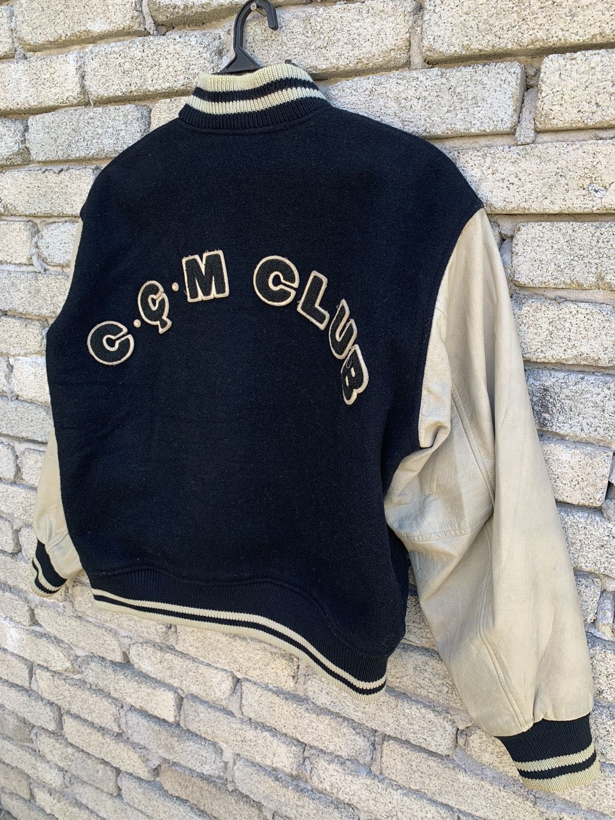 Japanese Brand Comme Ca De Mode 56 Winter Club Leather Sleeve Jacket Size US M / EU 48-50 / 2 - 7 Thumbnail