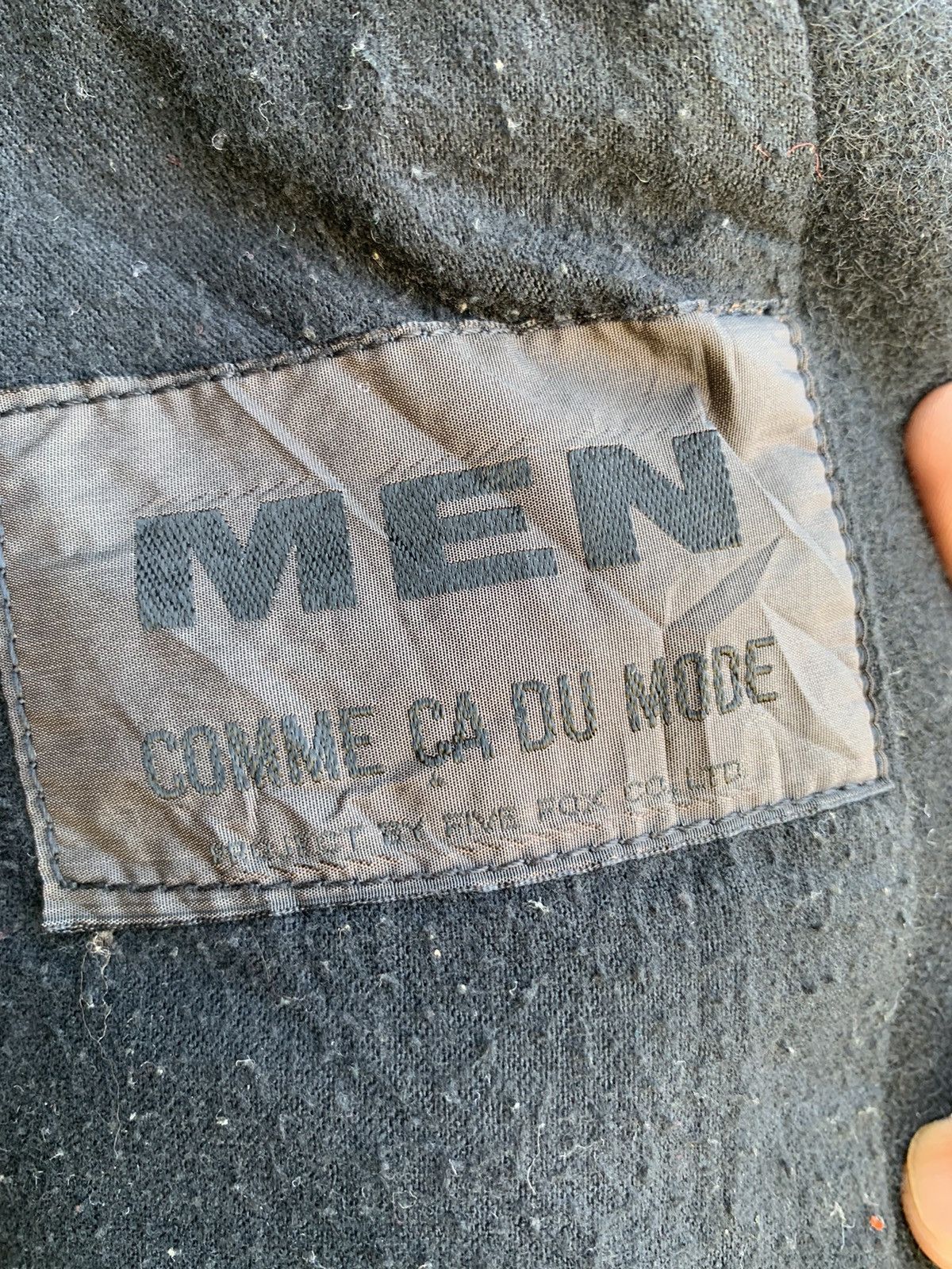 Japanese Brand Comme Ca De Mode 56 Winter Club Leather Sleeve Jacket Size US M / EU 48-50 / 2 - 21 Thumbnail