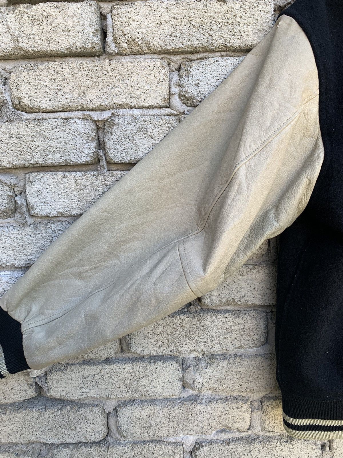 Japanese Brand Comme Ca De Mode 56 Winter Club Leather Sleeve Jacket Size US M / EU 48-50 / 2 - 15 Thumbnail