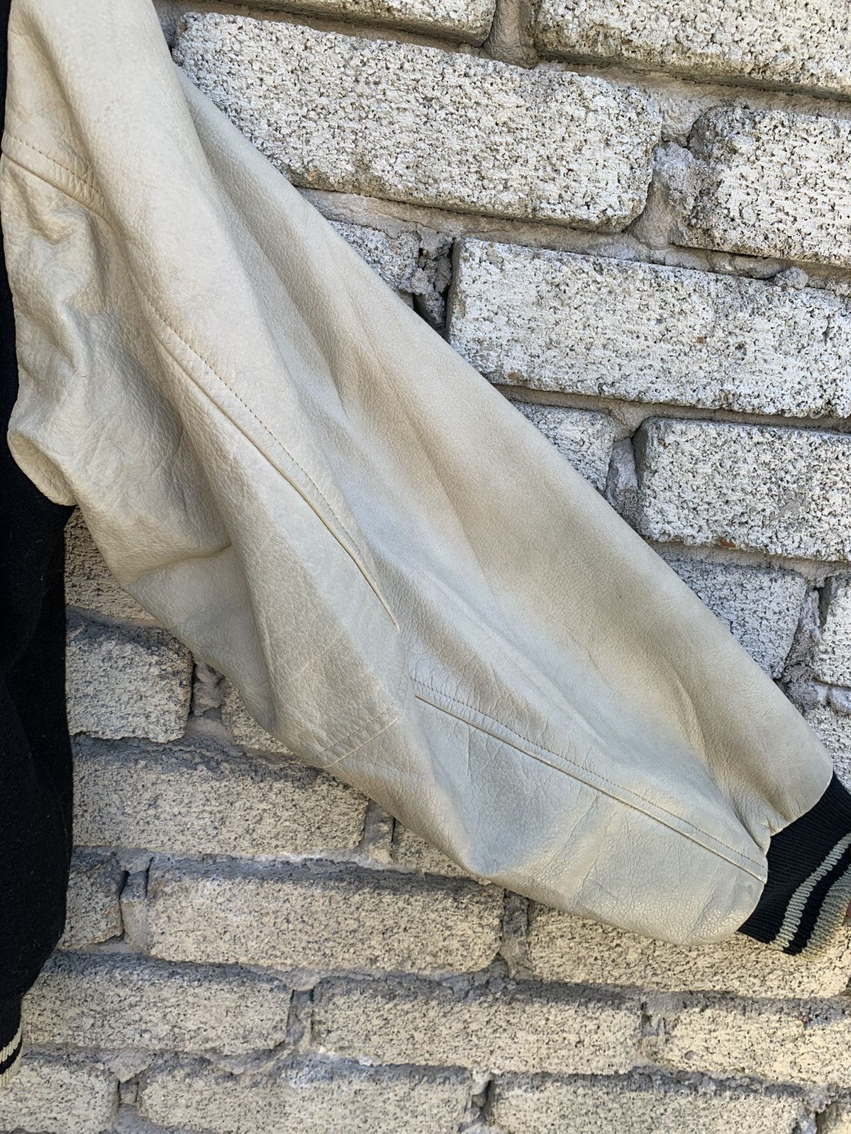 Japanese Brand Comme Ca De Mode 56 Winter Club Leather Sleeve Jacket Size US M / EU 48-50 / 2 - 17 Thumbnail