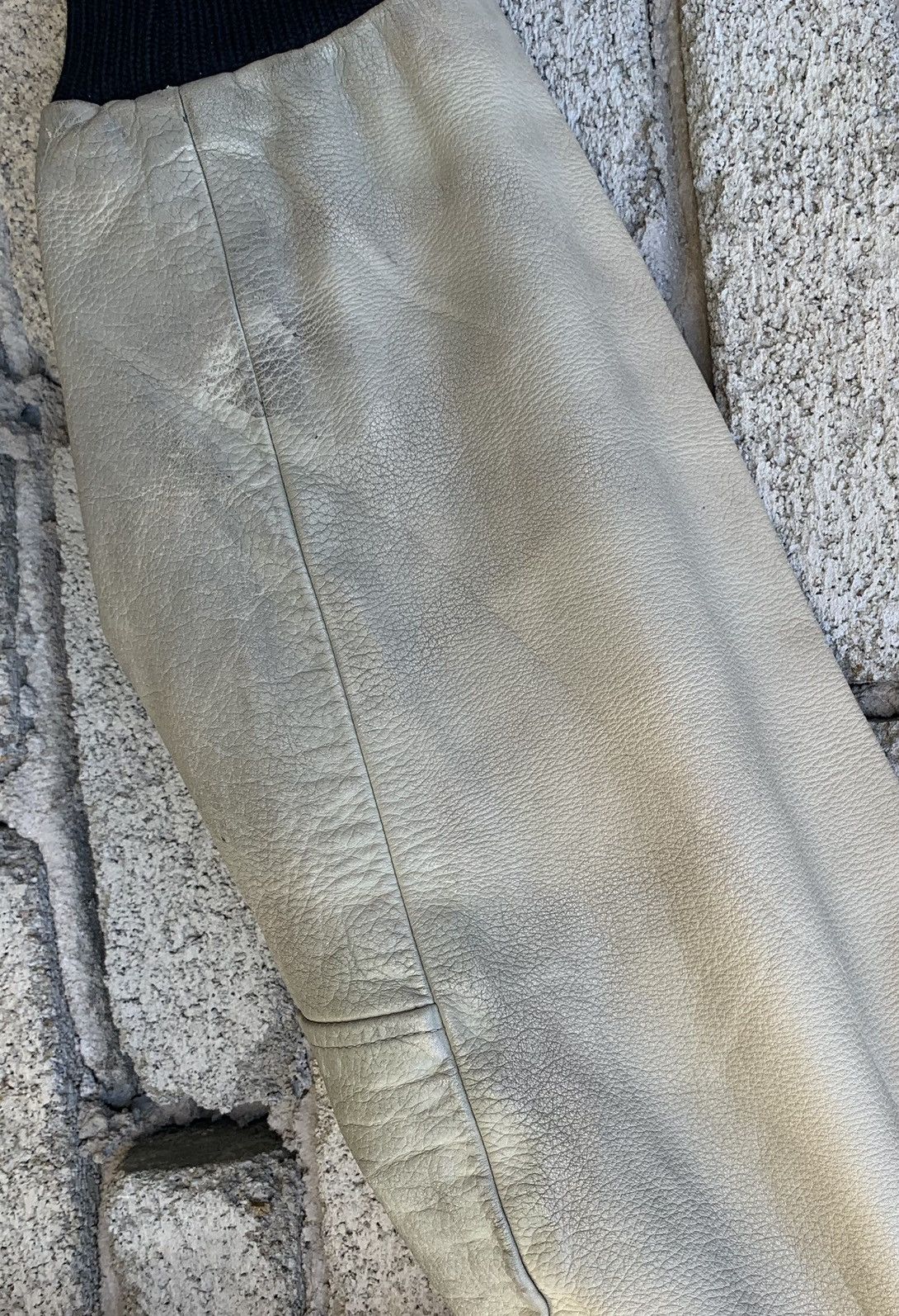 Japanese Brand Comme Ca De Mode 56 Winter Club Leather Sleeve Jacket Size US M / EU 48-50 / 2 - 16 Thumbnail