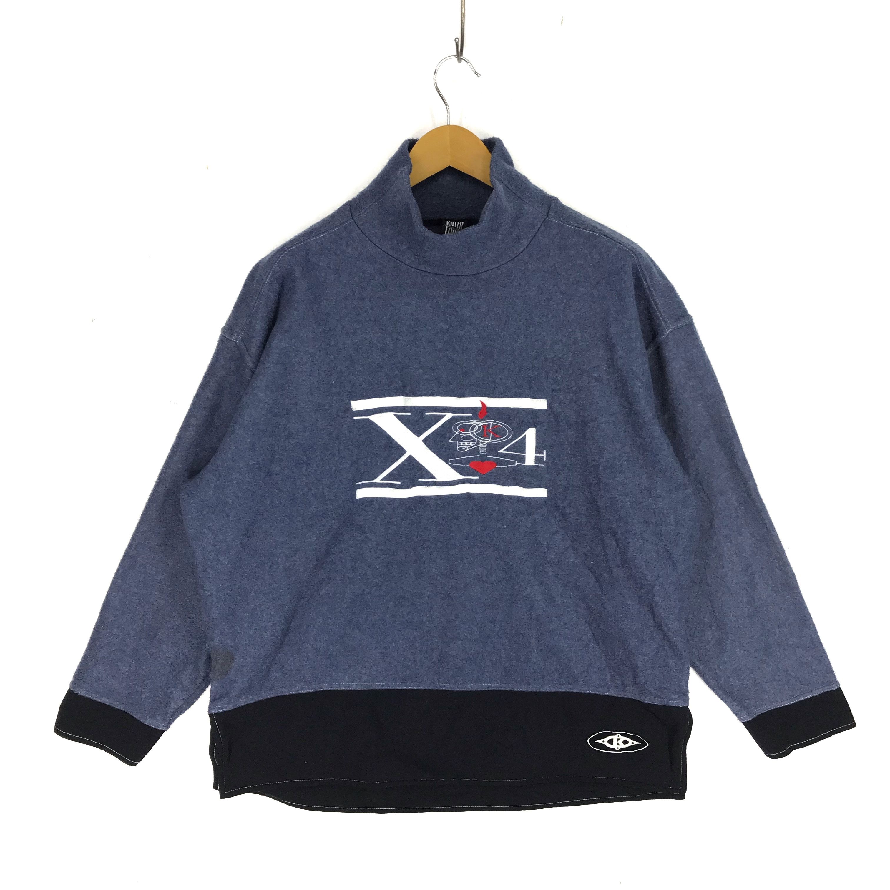 Other KILLER LOOP Turtle Neck Fleece Sweatshirt #2384-82 Size US XXL / EU 58 / 5 - 1 Thumbnail