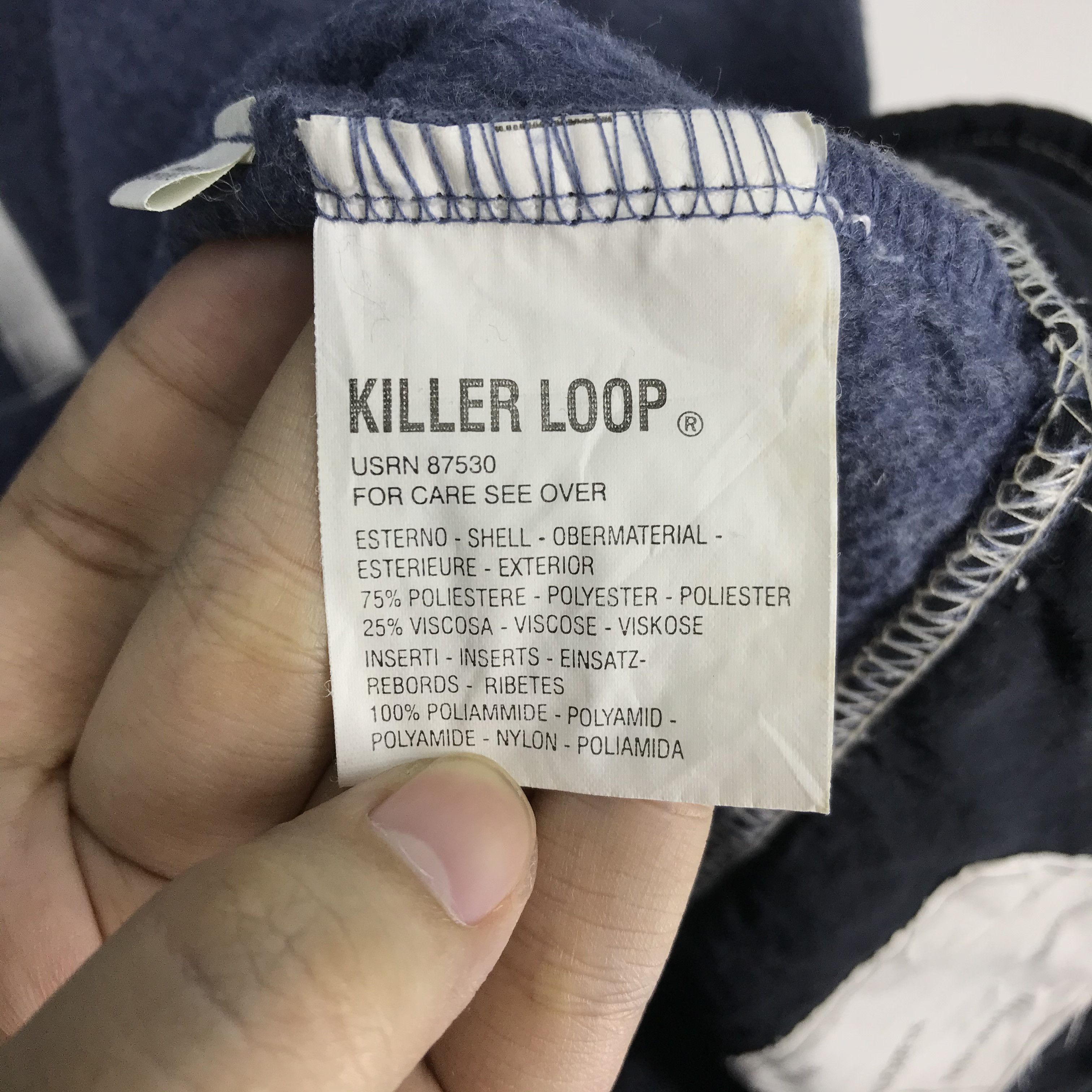 Other KILLER LOOP Turtle Neck Fleece Sweatshirt #2384-82 Size US XXL / EU 58 / 5 - 8 Thumbnail