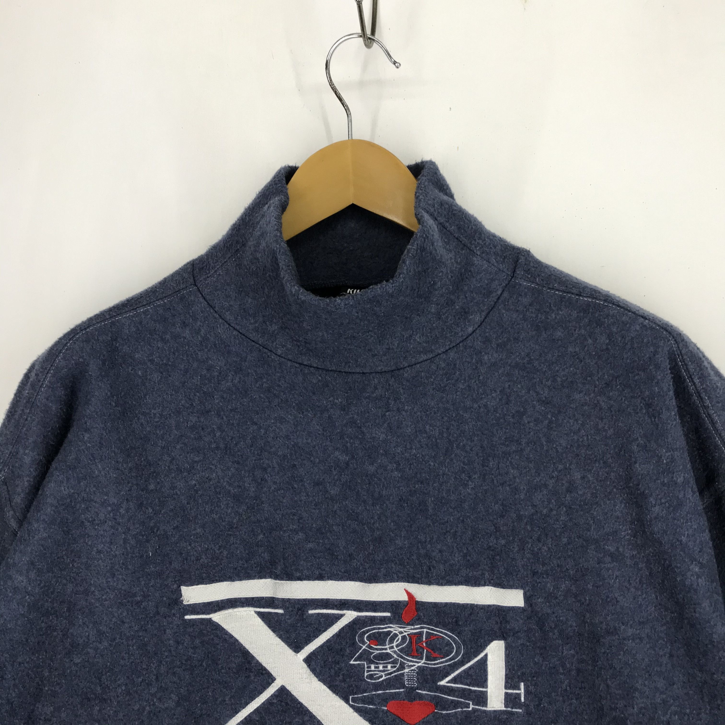 Other KILLER LOOP Turtle Neck Fleece Sweatshirt #2384-82 Size US XXL / EU 58 / 5 - 2 Thumbnail