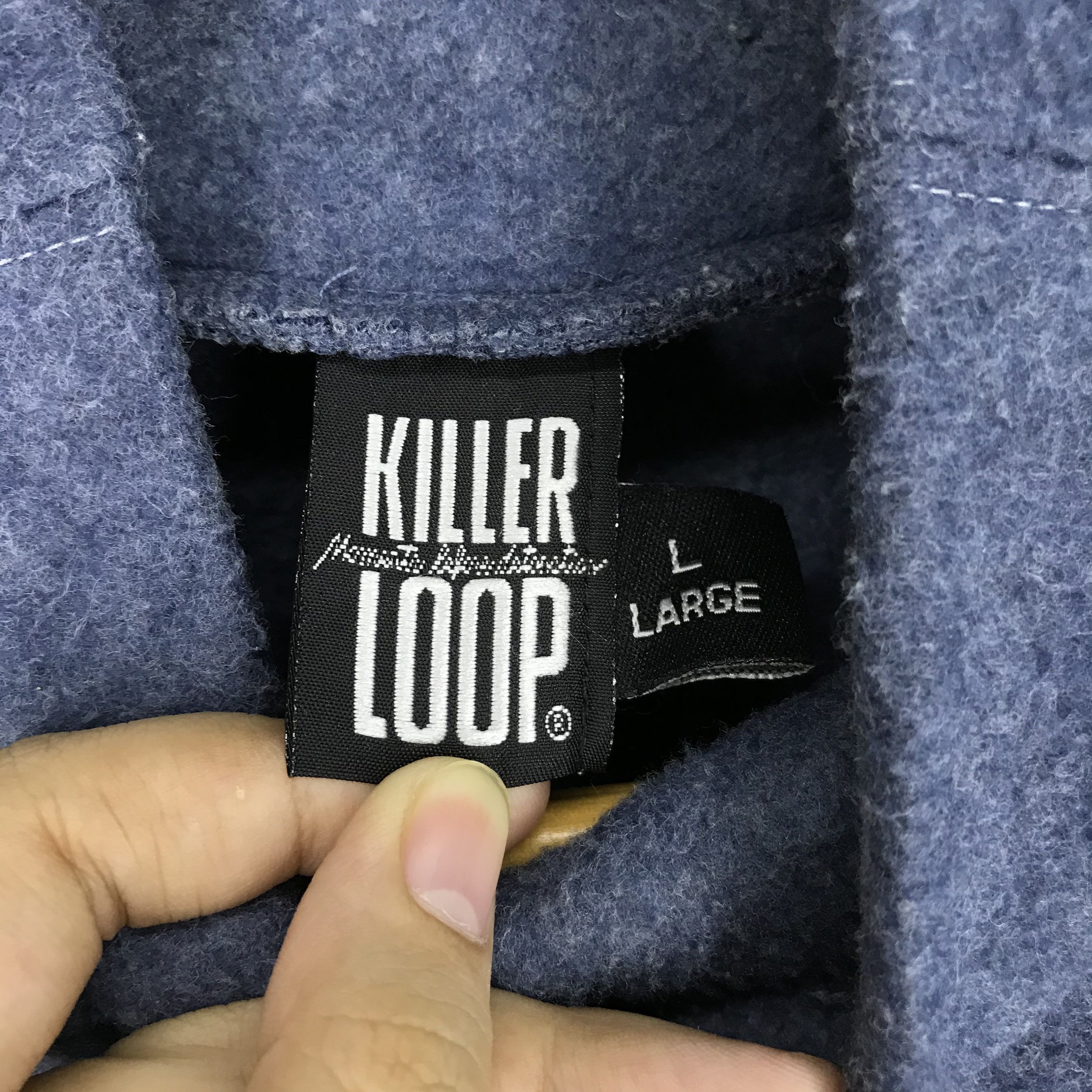 Other KILLER LOOP Turtle Neck Fleece Sweatshirt #2384-82 Size US XXL / EU 58 / 5 - 7 Thumbnail