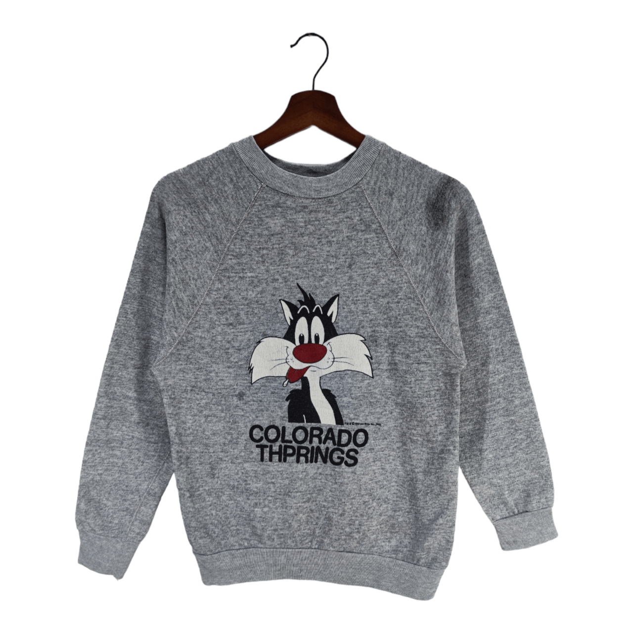 Rare Item! Vintage 80s Warner Bros Sweatshirt Pullover