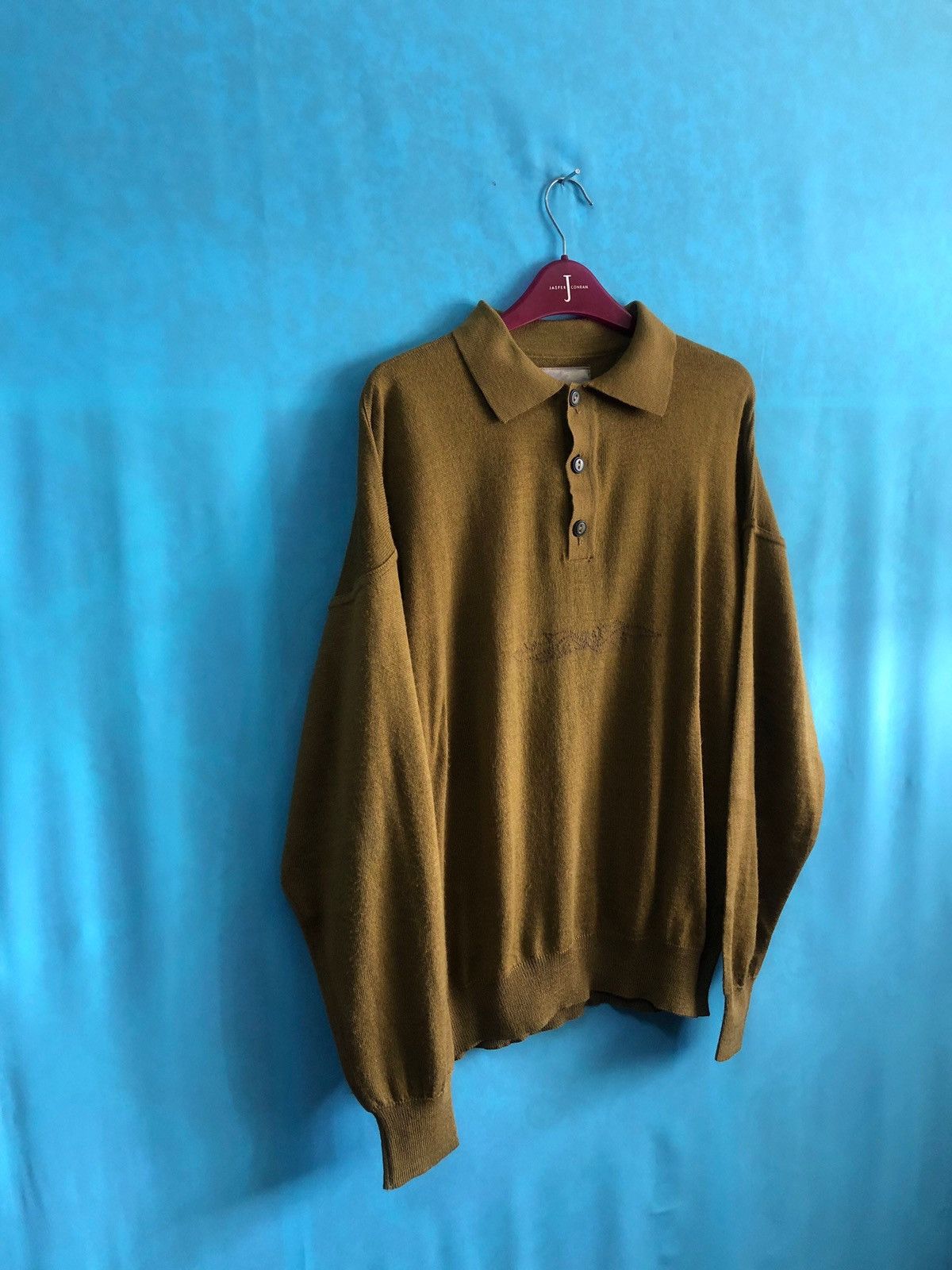 Marlboro knit collar embroidered #1348 Size US L / EU 52-54 / 3 - 2 Thumbnail