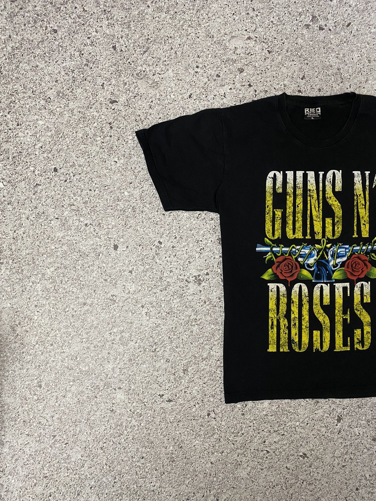 Band Tees × Vintage Vinatge 90’s Guns N’ Roses T-Shirt Overprint Size US L / EU 52-54 / 3 - 3 Thumbnail