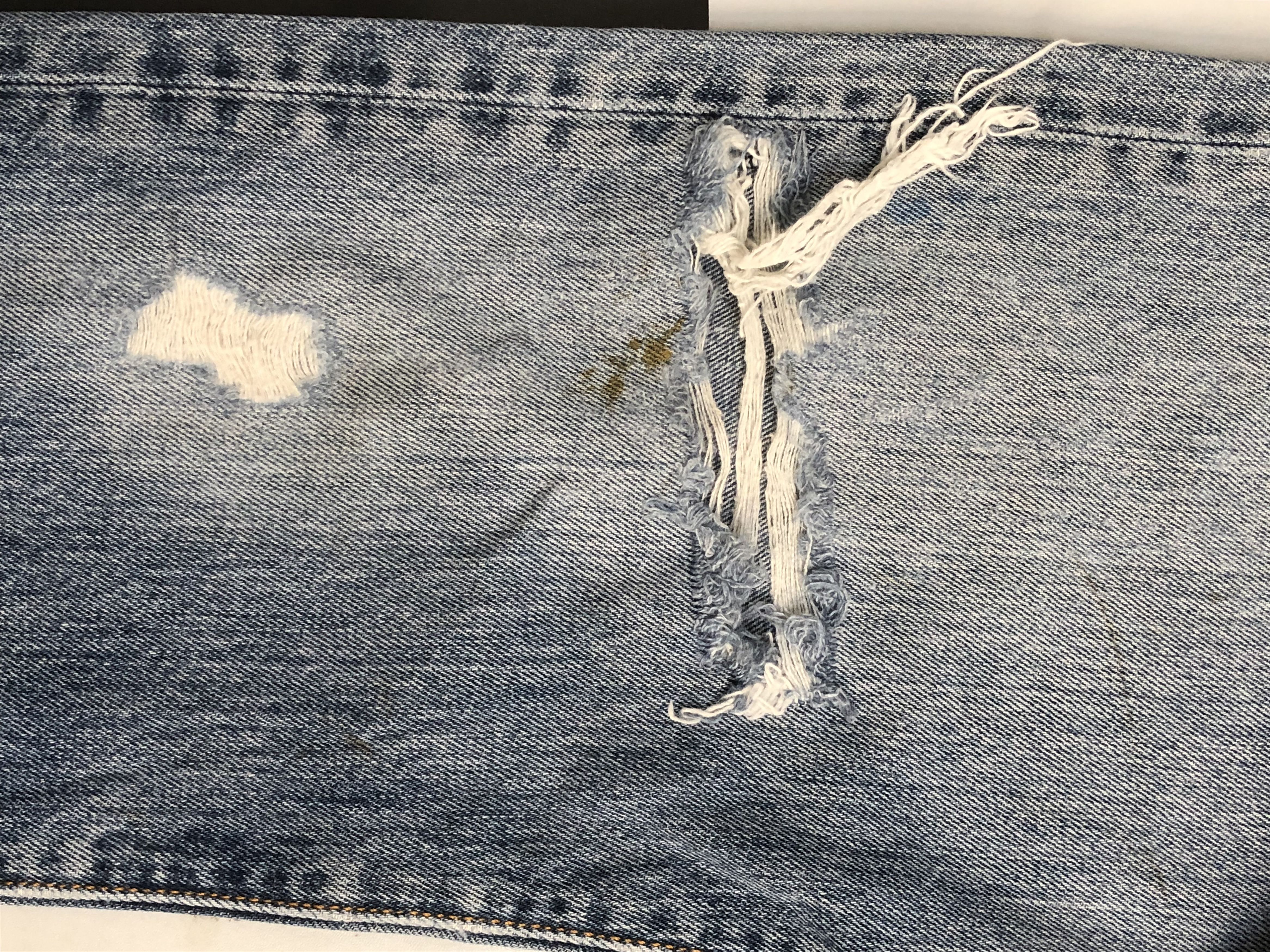 Levi's × Vintage Vintage Levis 501 Distressed Denim Jeans L644 Size US 32 / EU 48 - 11 Thumbnail