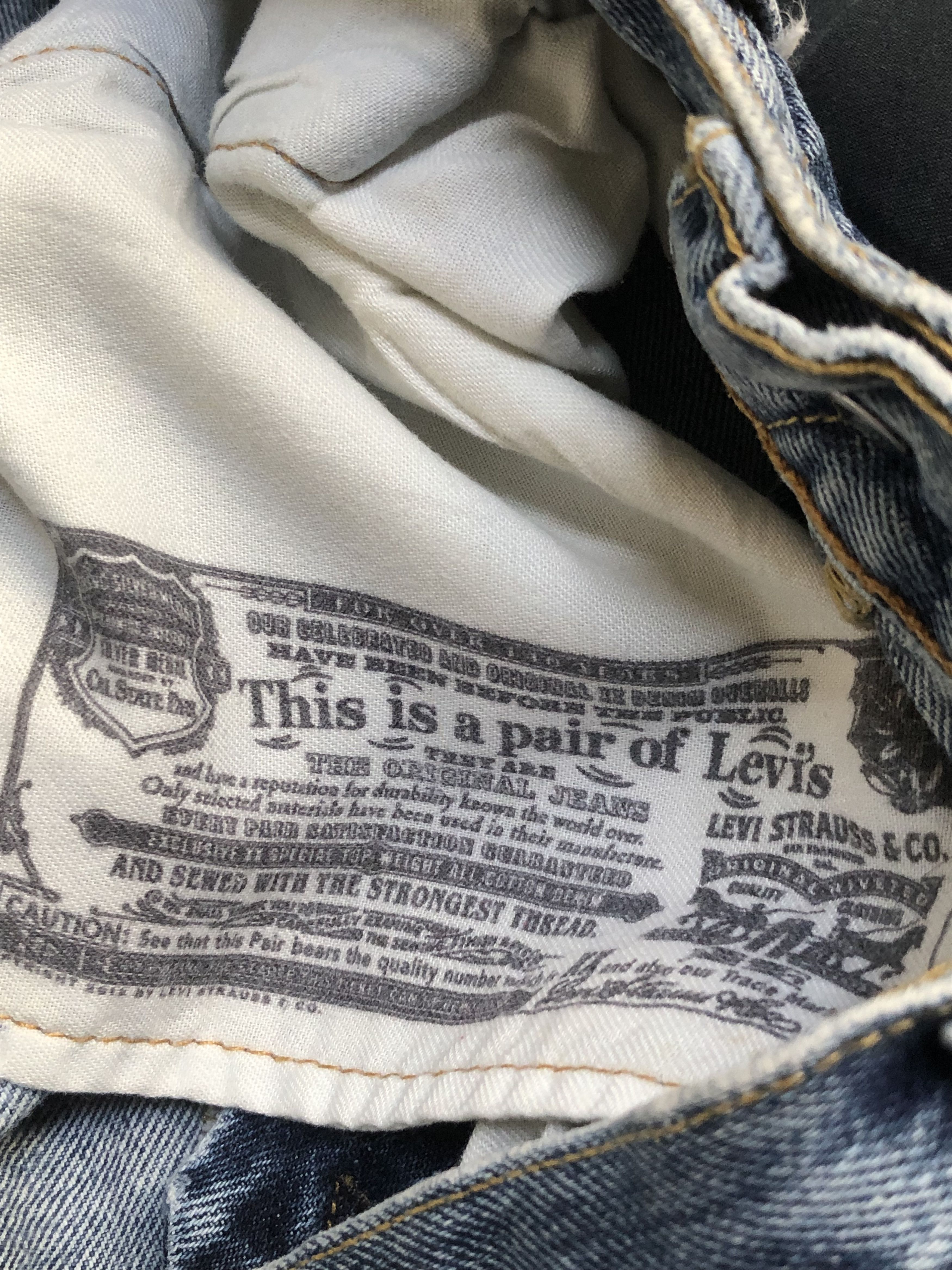 Levi's × Vintage Vintage Levis 501 Distressed Denim Jeans L644 Size US 32 / EU 48 - 13 Thumbnail
