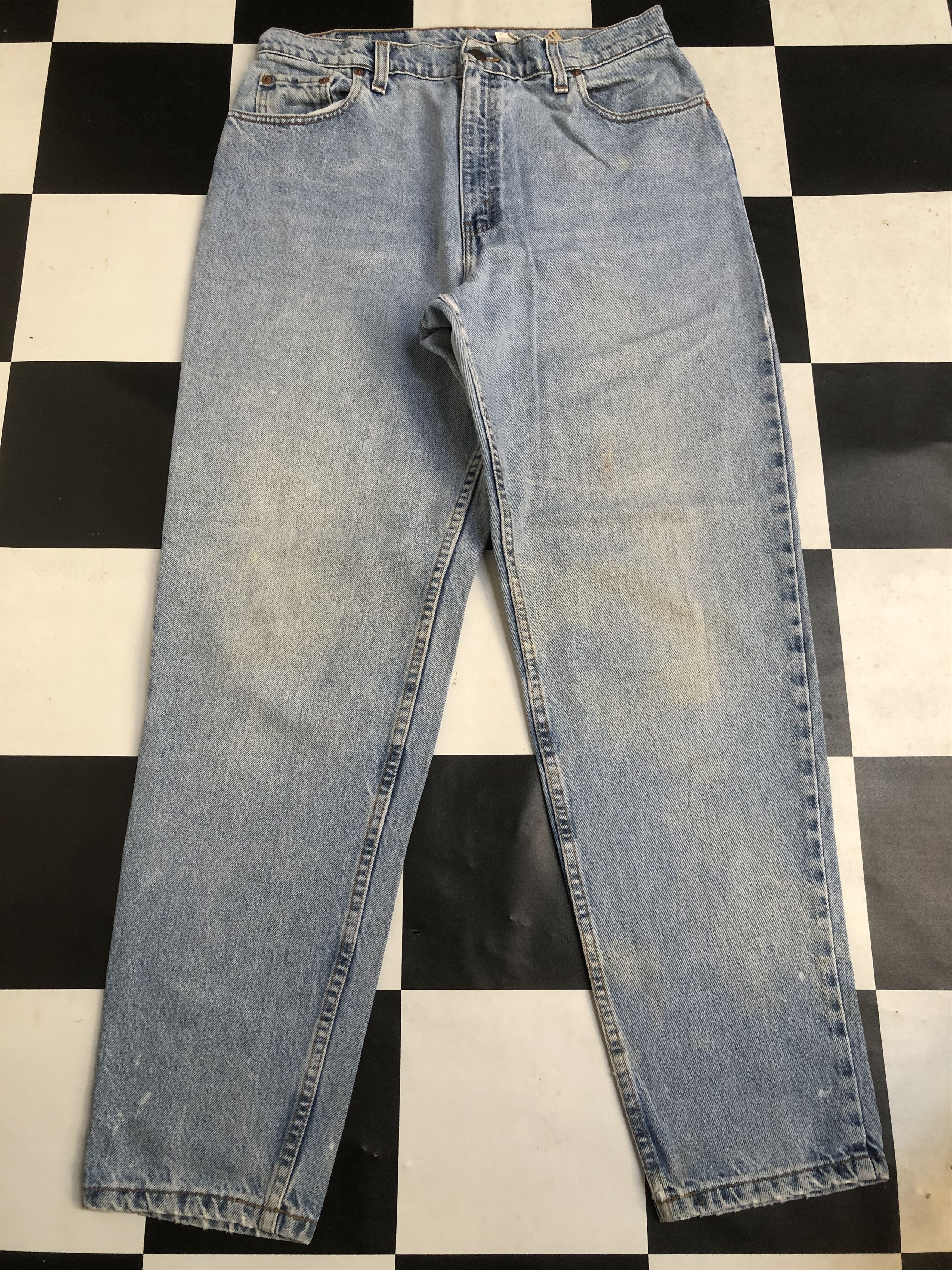 Levi's Vintage Levis 551 Tapered Leg Jeans 33x30 -L643 Size US 33 - 1 Thumbnail