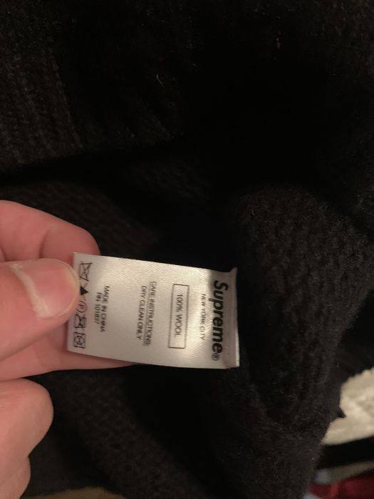 Supreme Supreme Yohji Yamamoto Sweater Large | Grailed