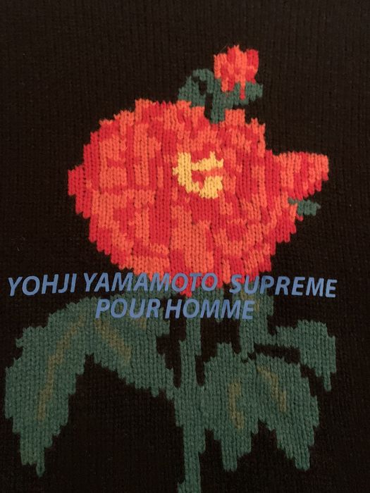 Supreme Supreme Yohji Yamamoto Sweater Large | Grailed