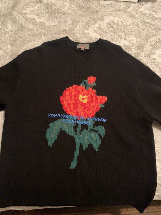 Supreme Supreme Yohji Yamamoto Sweater Large | Grailed