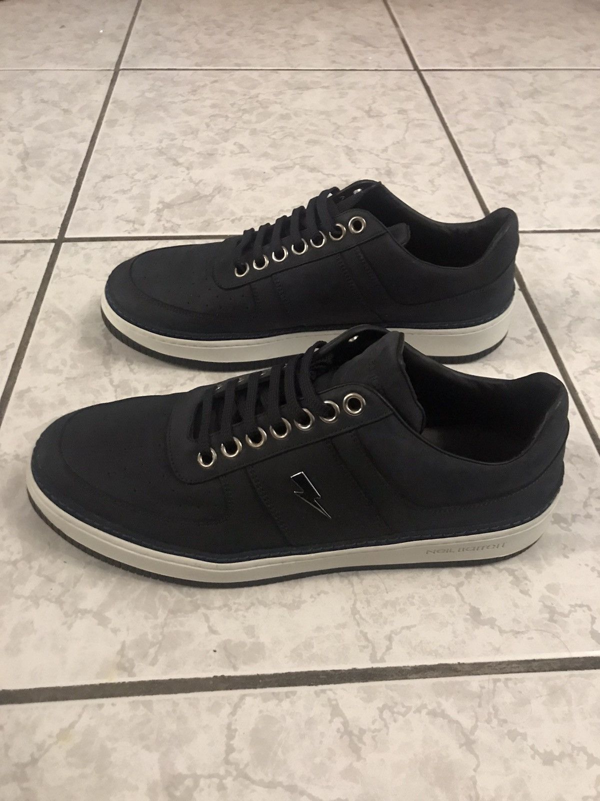 Neil Barrett Neil Barrett navy sneakers Size US 11 / EU 44 - 3 Thumbnail