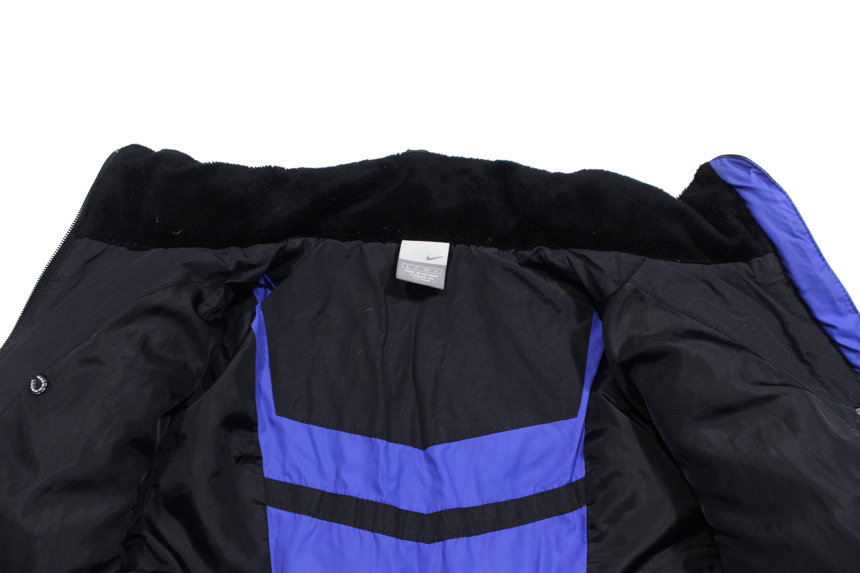 Nike 90S Swoosh Logo Down Textured Jacket Size S / US 4 / IT 40 - 9 Thumbnail