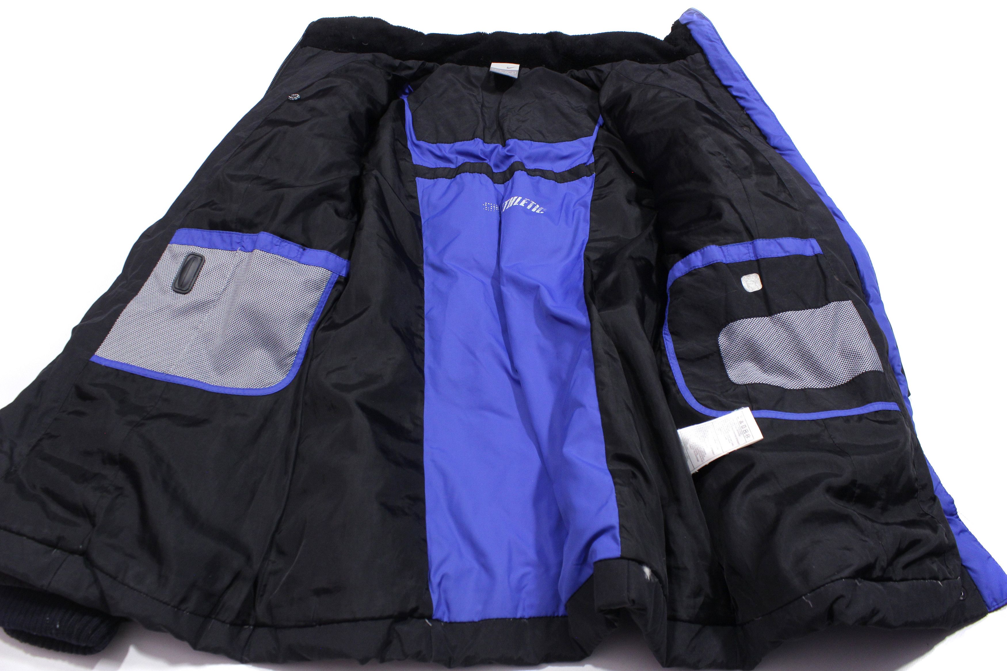 Nike 90S Swoosh Logo Down Textured Jacket Size S / US 4 / IT 40 - 3 Thumbnail