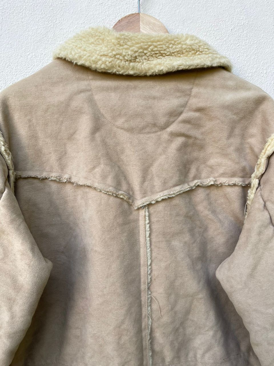General Research × Japanese Brand × Vintage AW2000 General Research Faux Mouton Coat Jacket Size US L / EU 52-54 / 3 - 16 Thumbnail
