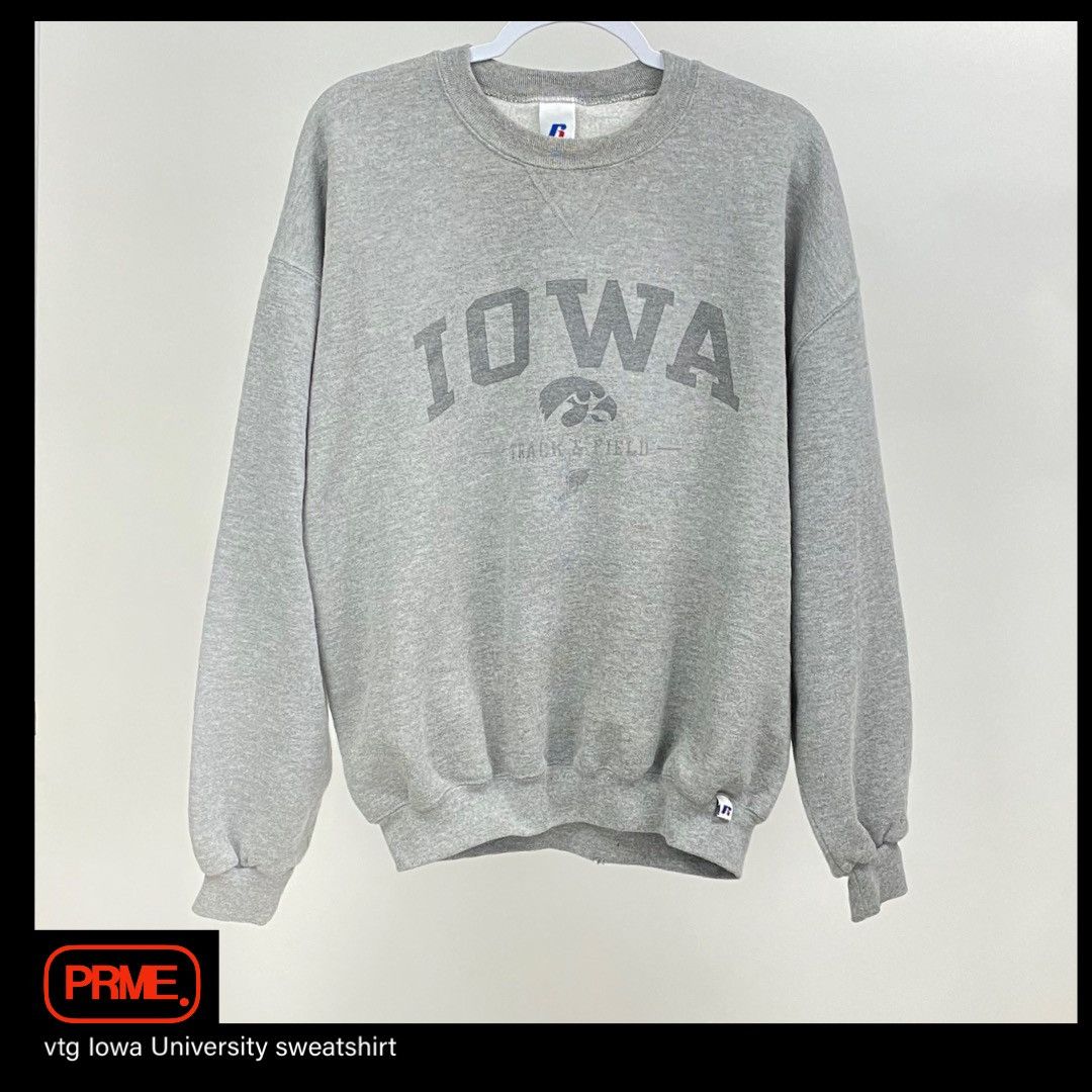 Russell Athletic × Vintage vintage Y2K RUSSELL ATHLETIC IOWA UNIVERSITY Logo sweatshirt Size US XL / EU 56 / 4 - 2 Thumbnail