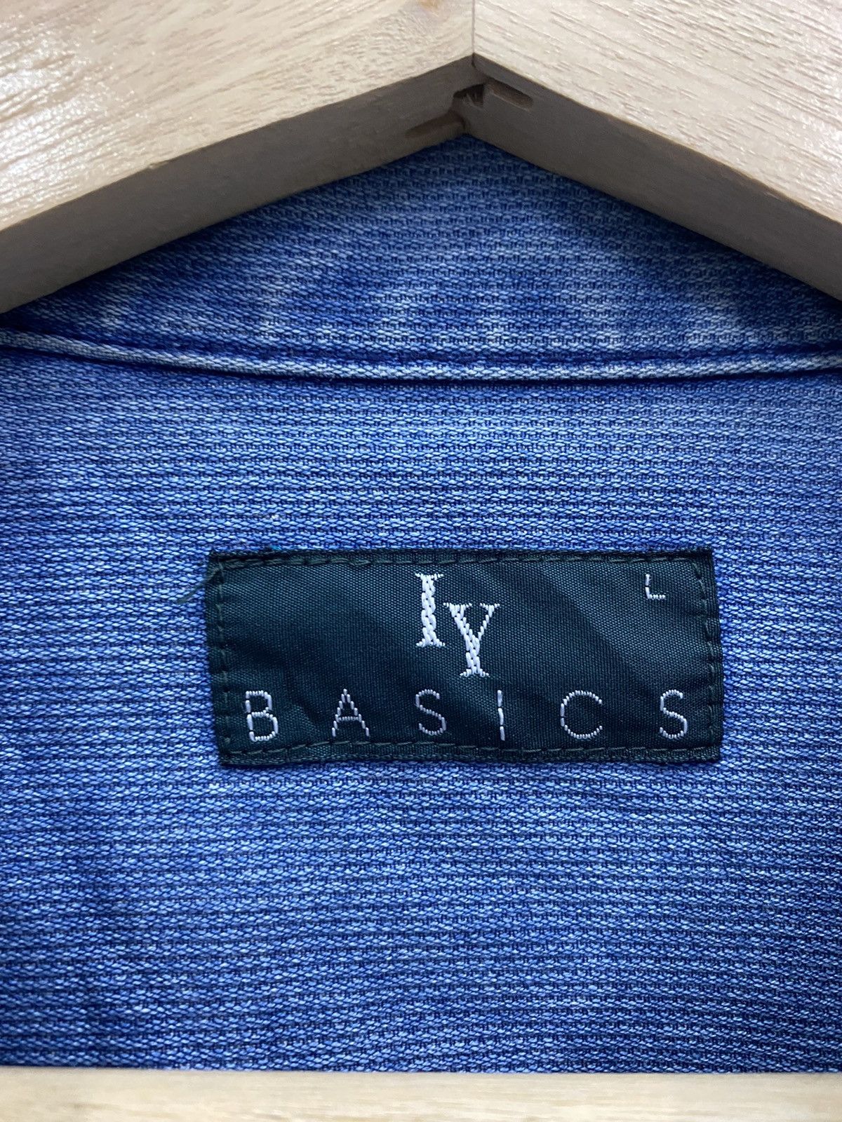 Y's for Men IY BASICS DENIM ZIPPER SHIRT JACKET Size US M / EU 48-50 / 2 - 5 Thumbnail