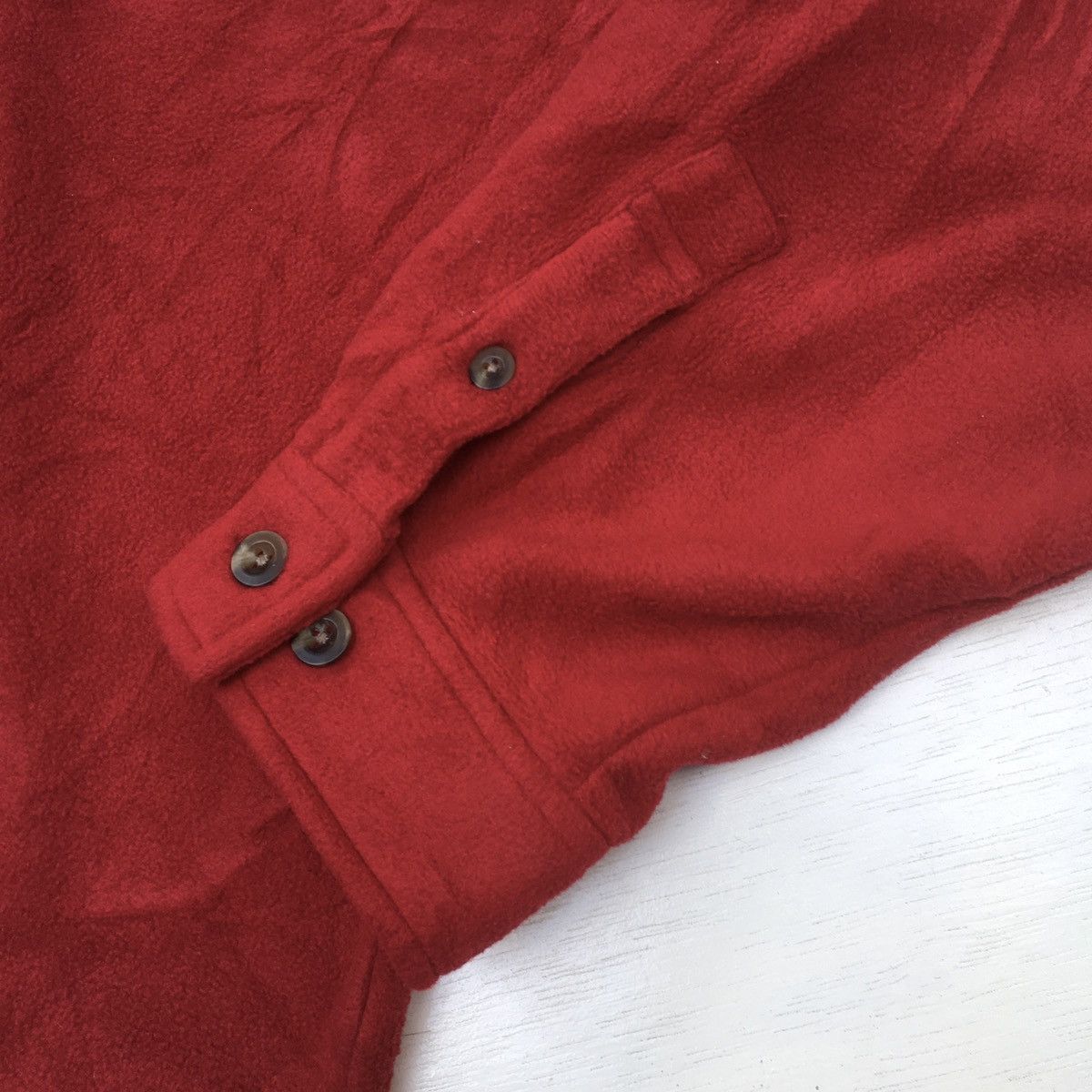 Lands' End × Polartec × Vintage LANDS’ END POLARTEC AIRCORE BUTTON UP FLEECE JACKET Size US L / EU 52-54 / 3 - 10 Thumbnail