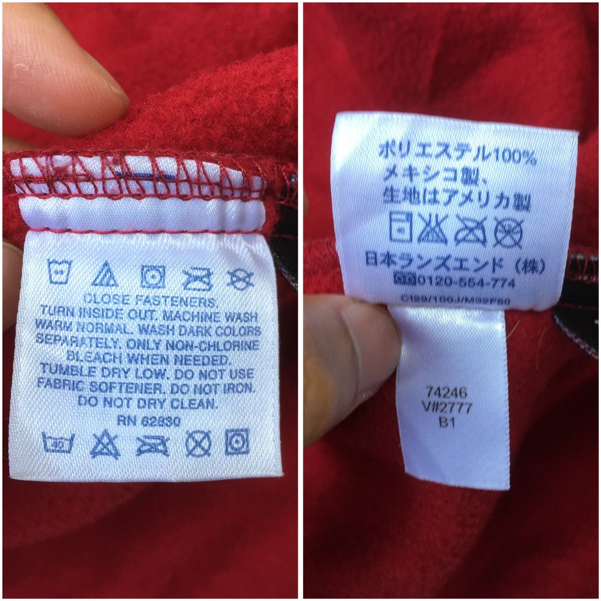 Lands' End × Polartec × Vintage LANDS’ END POLARTEC AIRCORE BUTTON UP FLEECE JACKET Size US L / EU 52-54 / 3 - 15 Thumbnail