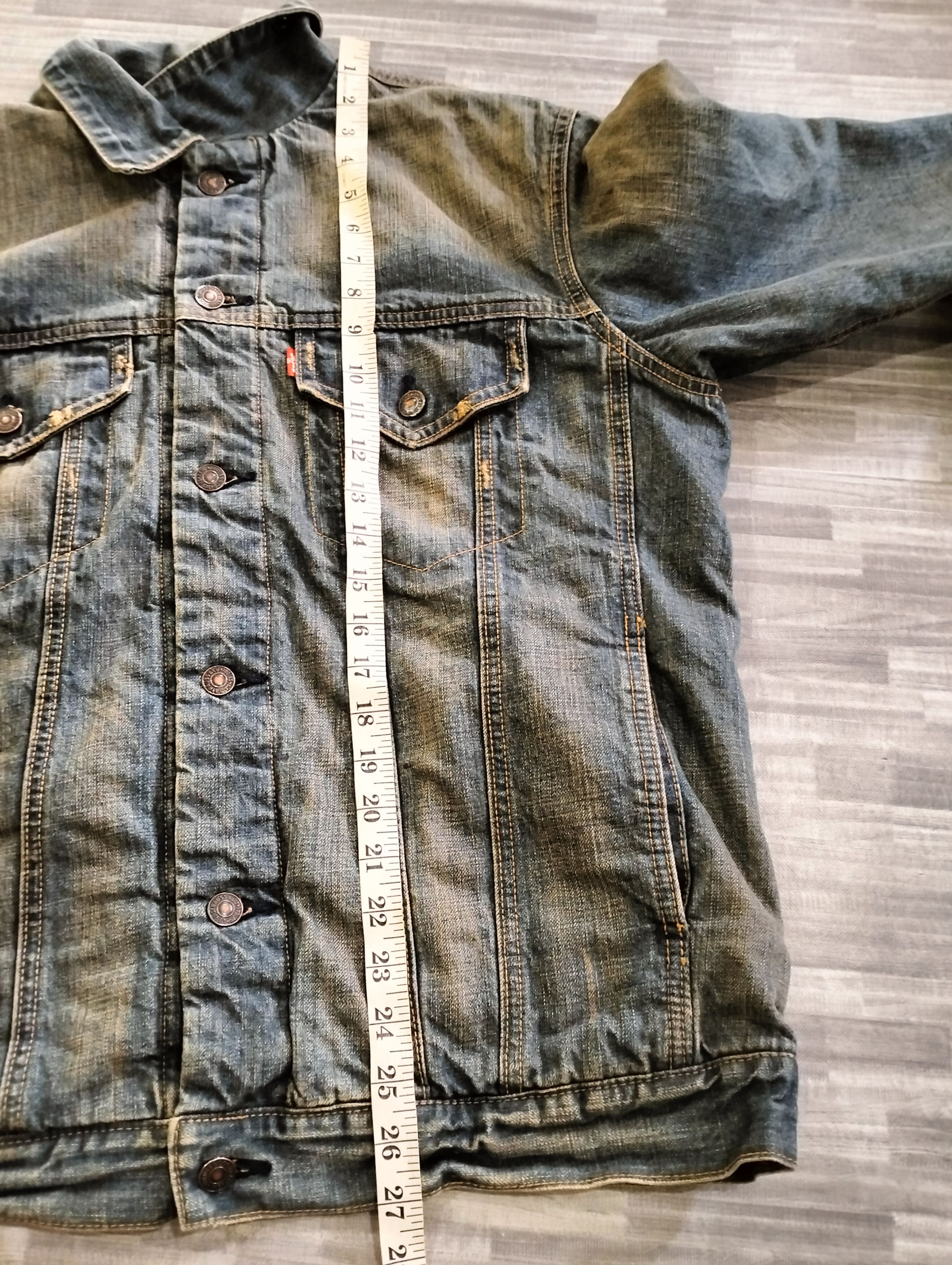 Levi's Levi's 70500 Lining Quilted Jacket Button Down DenimJacket Size US L / EU 52-54 / 3 - 21 Thumbnail