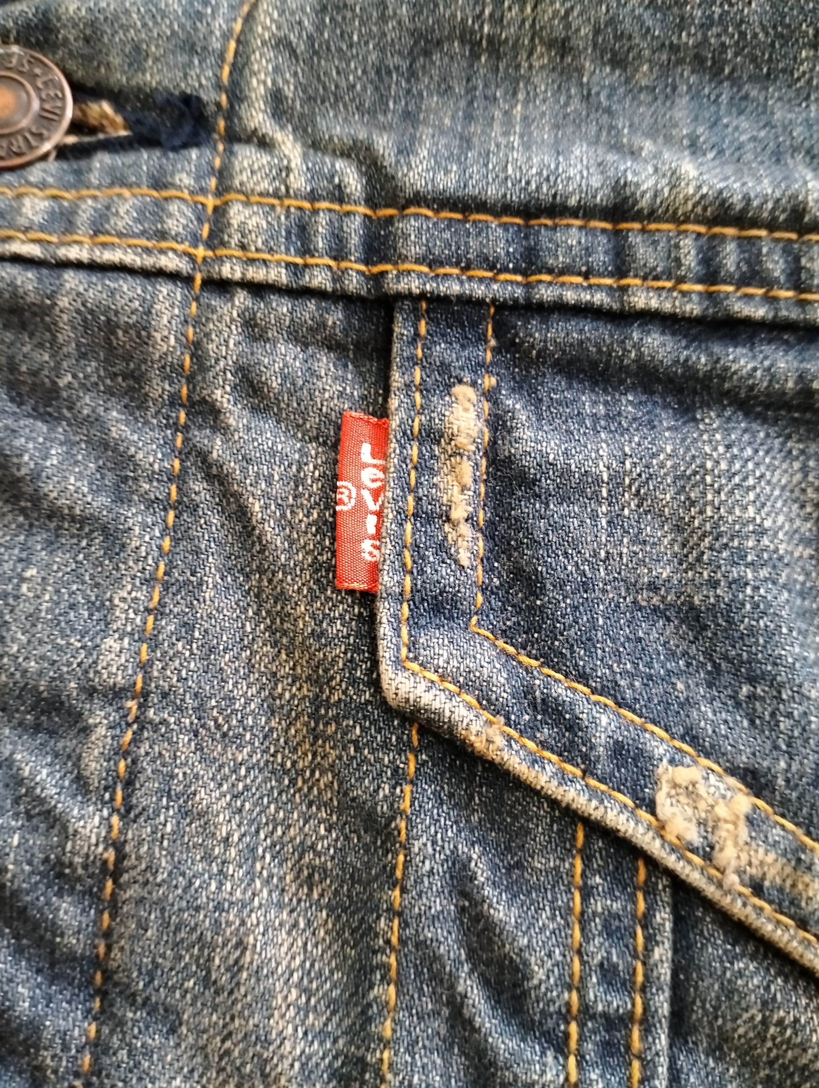 Levi's Levi's 70500 Lining Quilted Jacket Button Down DenimJacket Size US L / EU 52-54 / 3 - 13 Thumbnail
