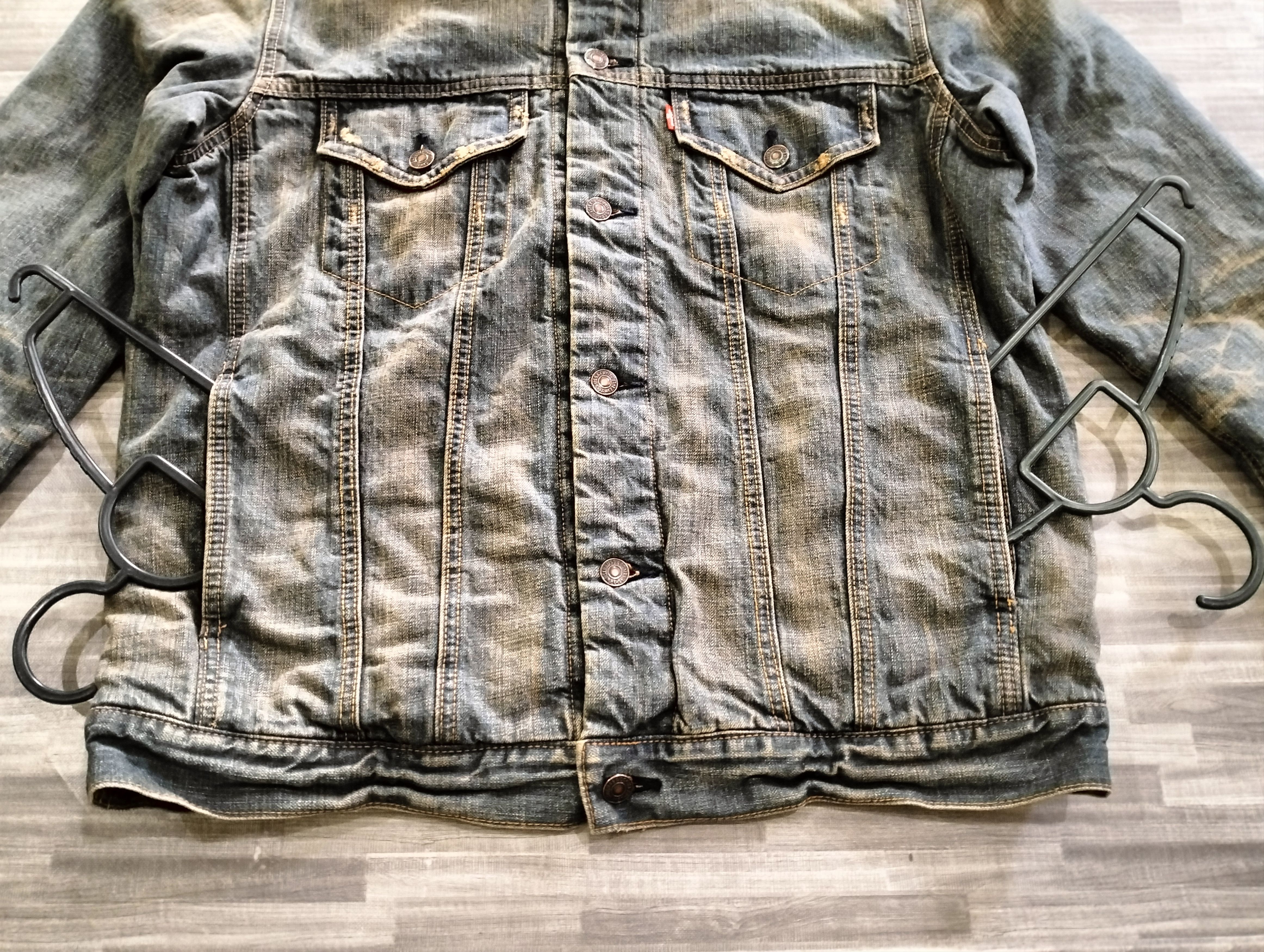 Levi's Levi's 70500 Lining Quilted Jacket Button Down DenimJacket Size US L / EU 52-54 / 3 - 14 Thumbnail