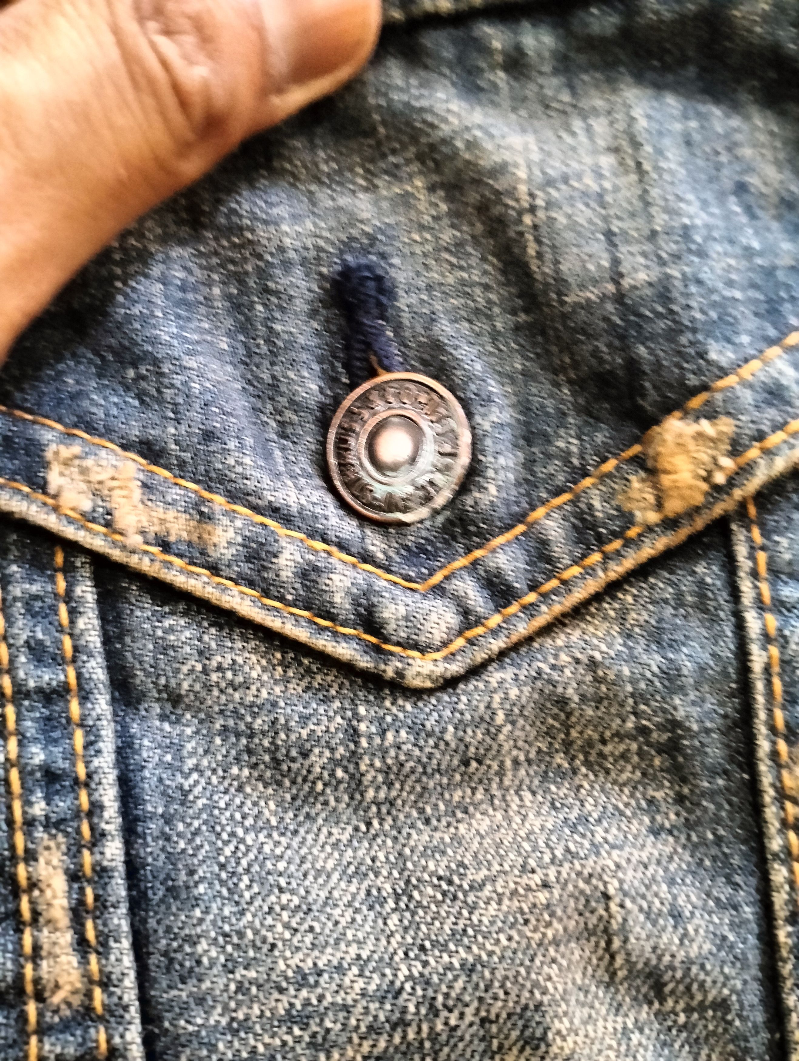 Levi's Levi's 70500 Lining Quilted Jacket Button Down DenimJacket Size US L / EU 52-54 / 3 - 17 Thumbnail
