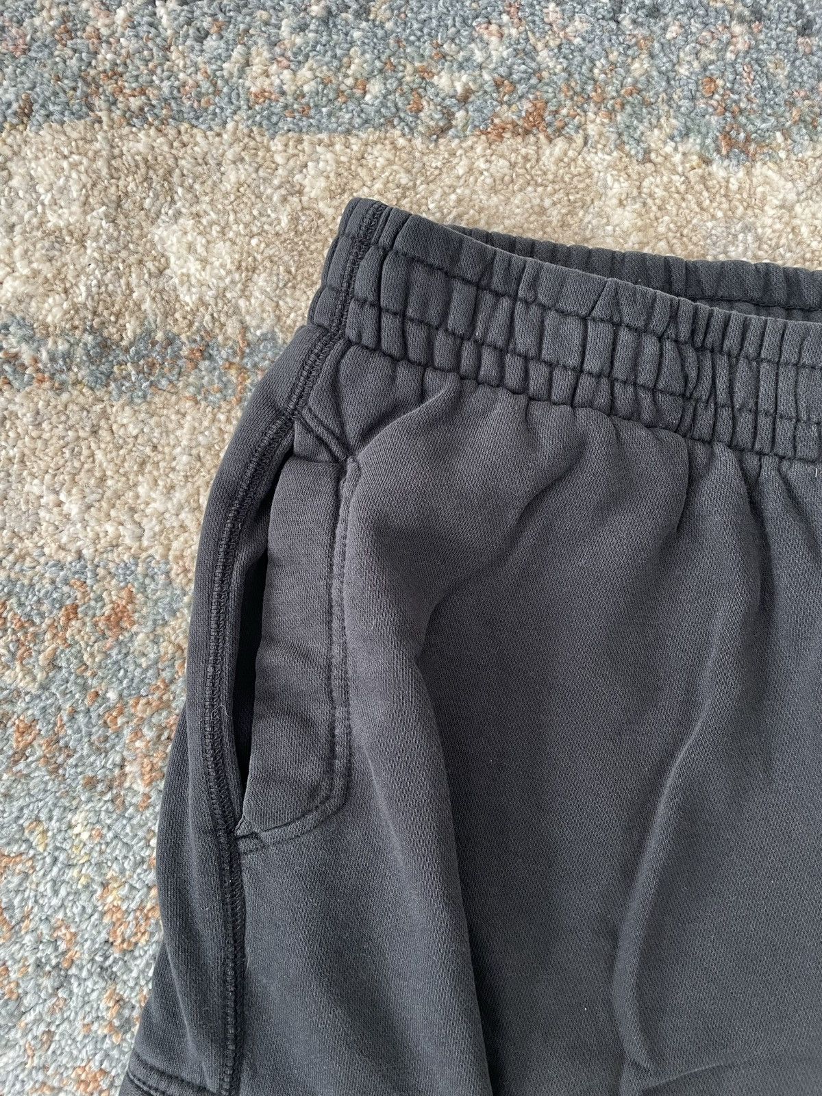 Nike × Vintage VTG Nike Super Faded Cargo Sweat Pants 2XL Black Y2K Size US 38 / EU 54 - 5 Thumbnail