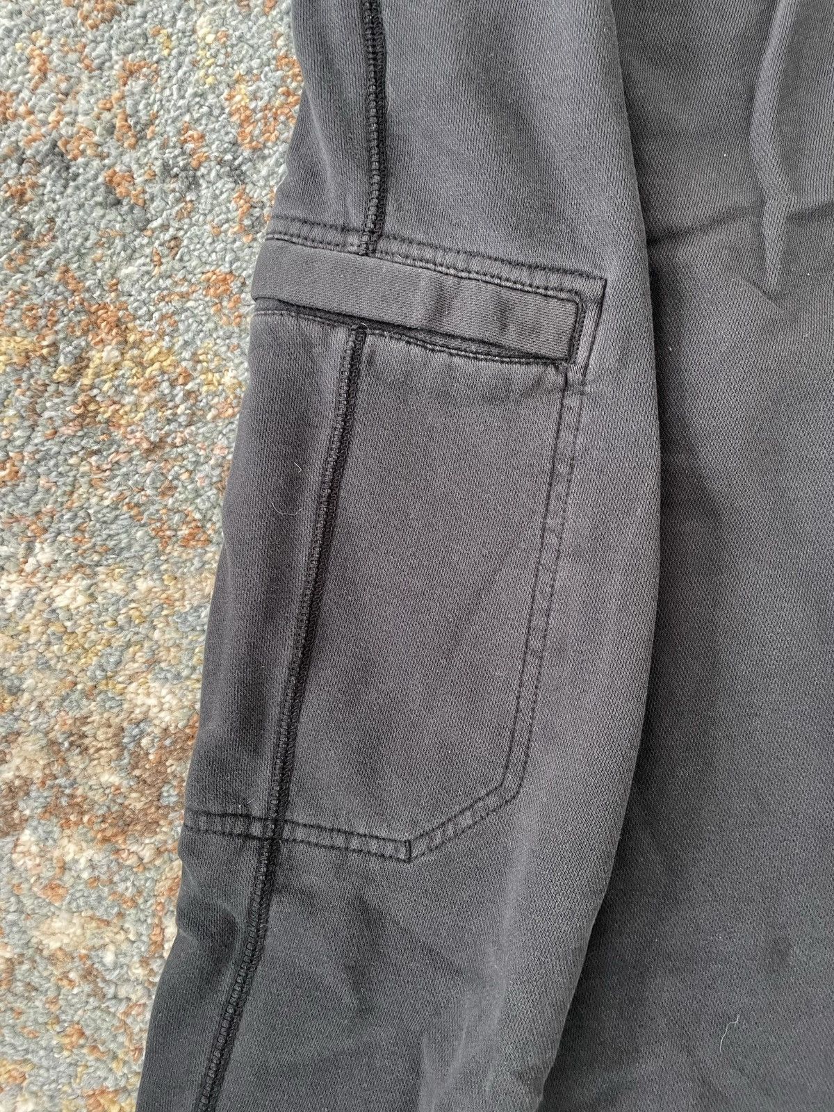 Nike × Vintage VTG Nike Super Faded Cargo Sweat Pants 2XL Black Y2K Size US 38 / EU 54 - 2 Thumbnail