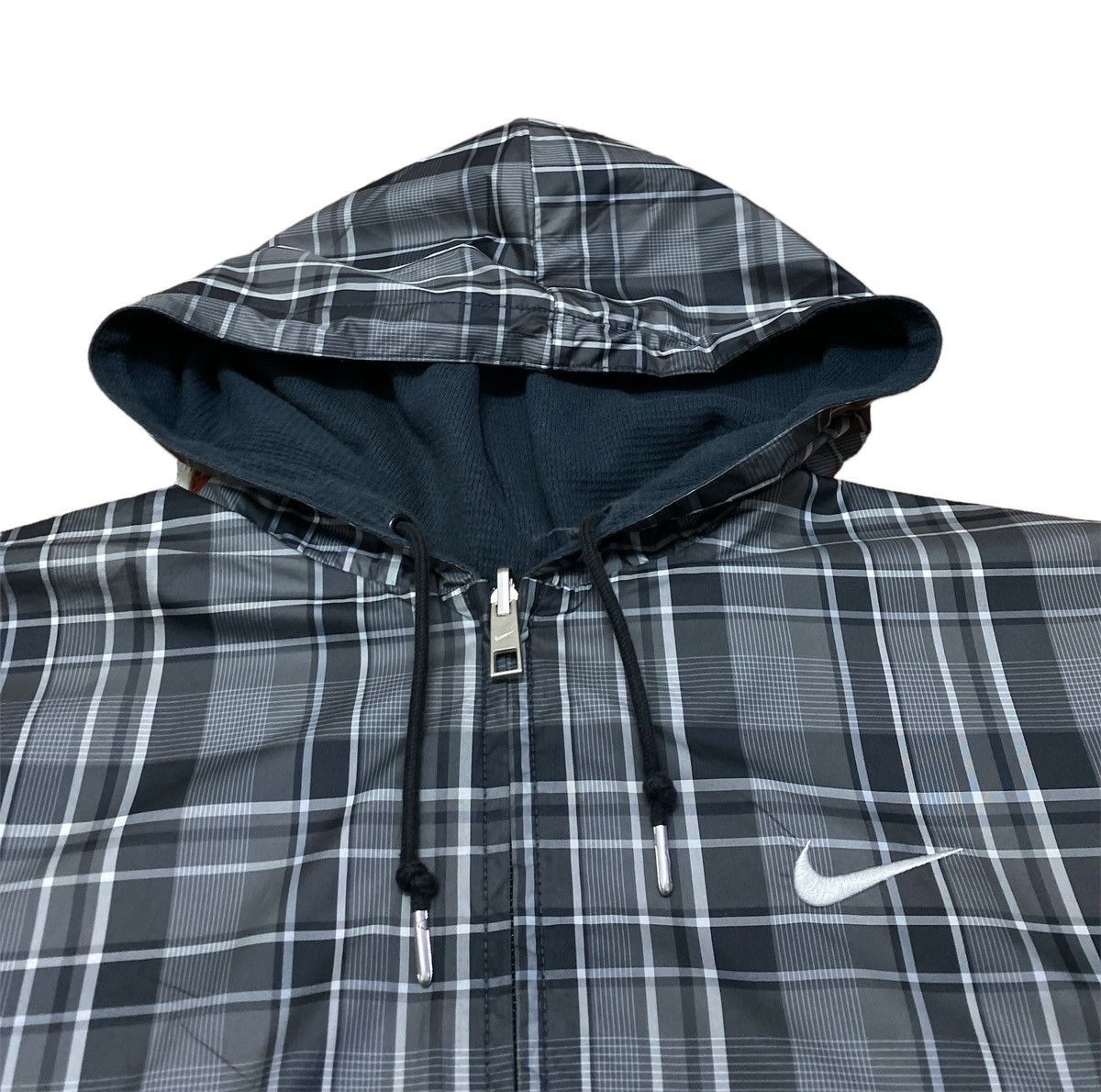 Nike × Vintage Vintage Y2k Nike Athletic Riversible Hoodie Zip Up Jacket Size US L / EU 52-54 / 3 - 11 Thumbnail