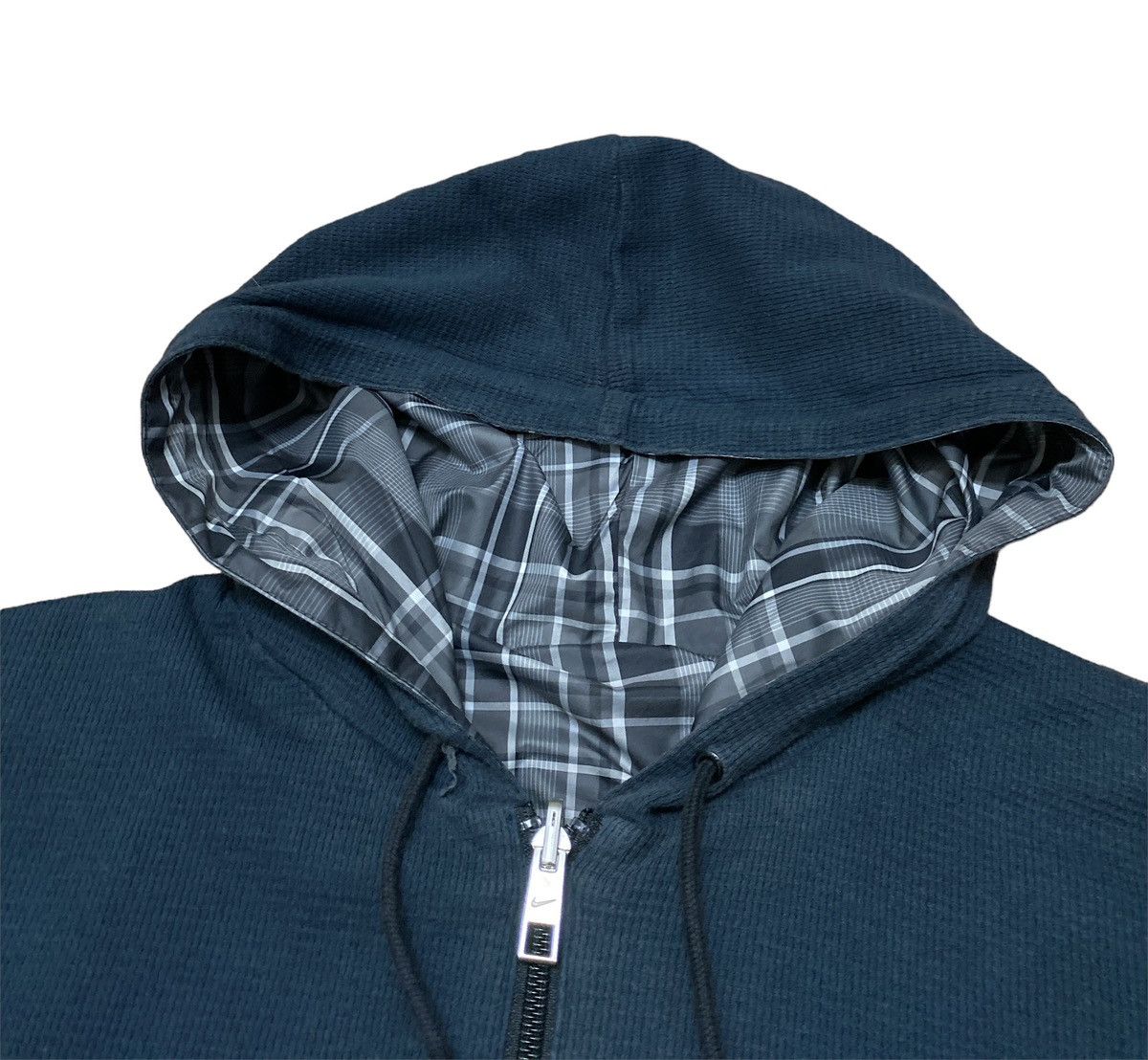 Nike × Vintage Vintage Y2k Nike Athletic Riversible Hoodie Zip Up Jacket Size US L / EU 52-54 / 3 - 6 Thumbnail