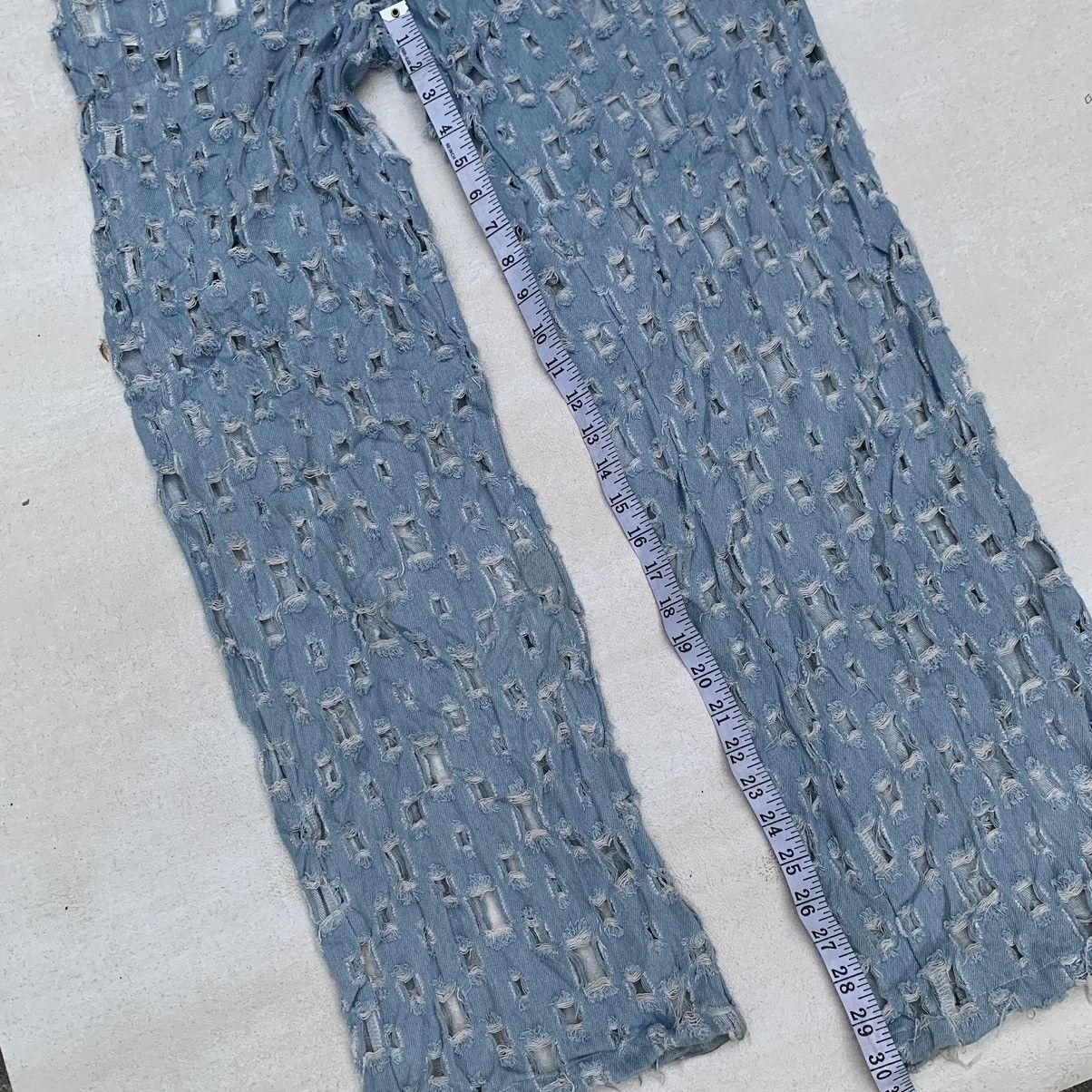 If Six Was Nine × KMRii × Le Grande Bleu (L.G.B.) 🔥Dream Architect jeans in ripped denim andcut-outs Size 30" / US 8 / IT 44 - 13 Thumbnail