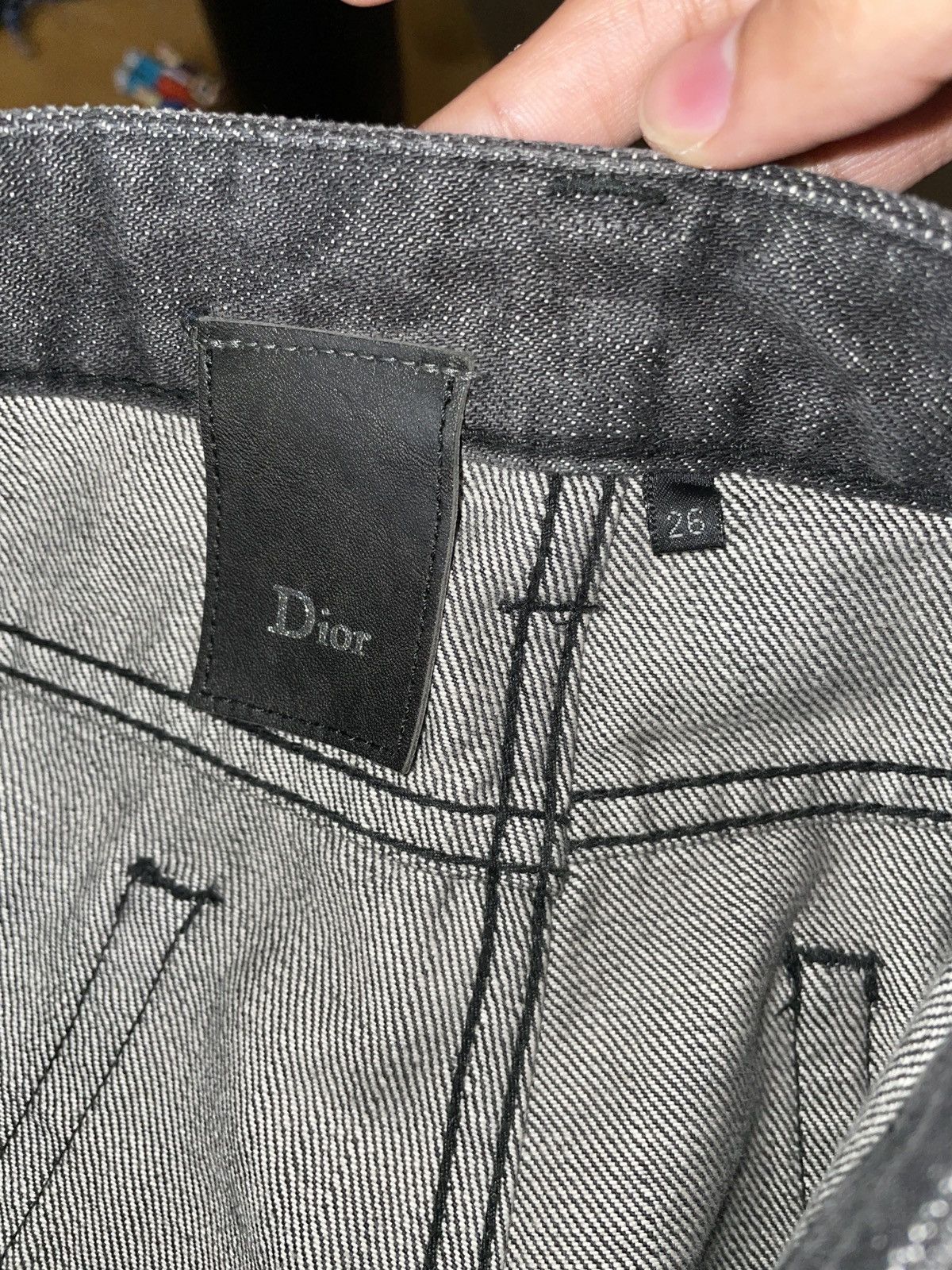 Dior × Hedi Slimane Hedi Dior Denim Size 26 Size US 26 / EU 42 - 6 Thumbnail
