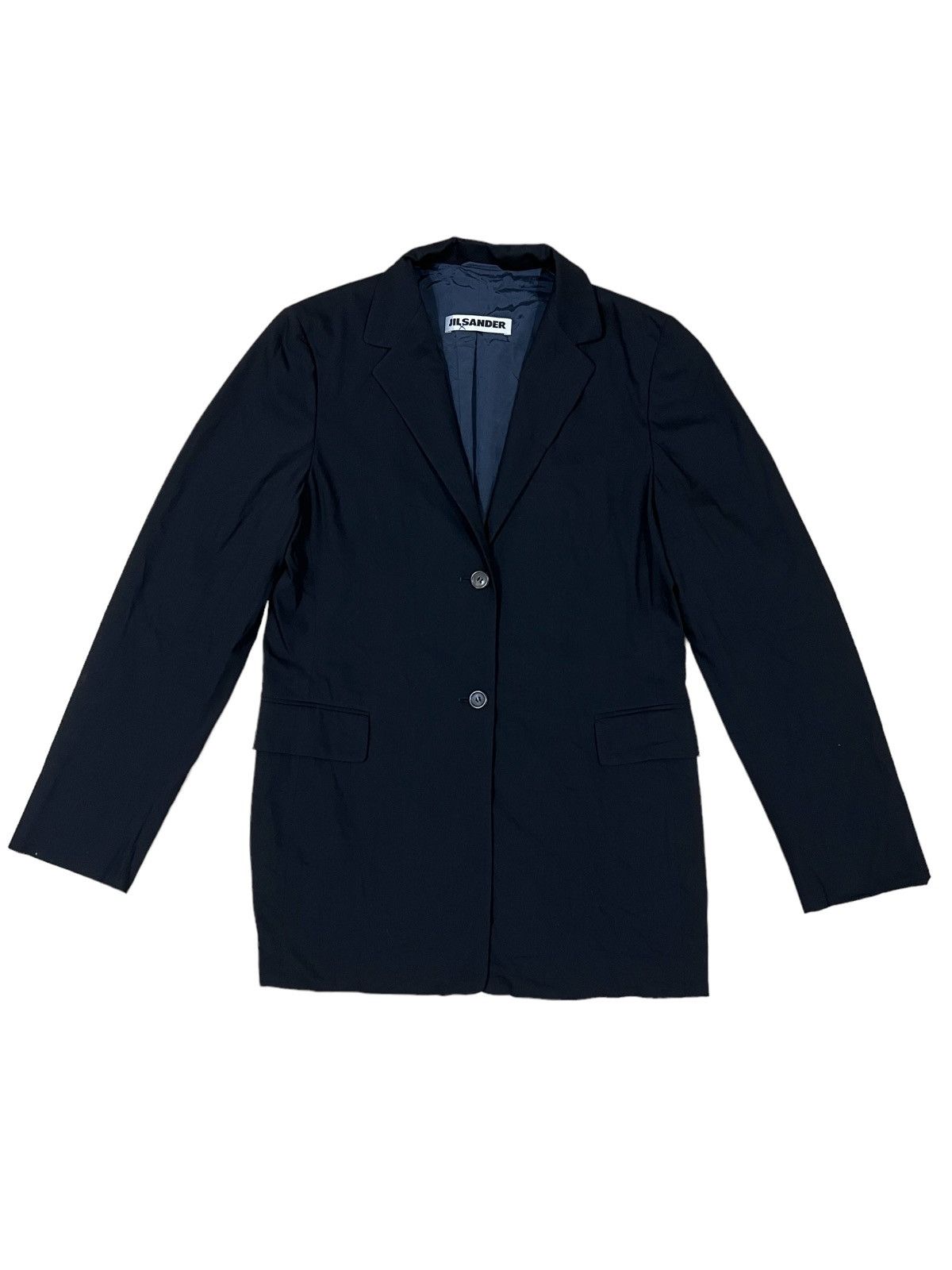 Jil Sander GRAIL🔥90s Jil Sander Raf Era's Minimal Wool Blend Jacket Size US S / EU 44-46 / 1 - 2 Thumbnail