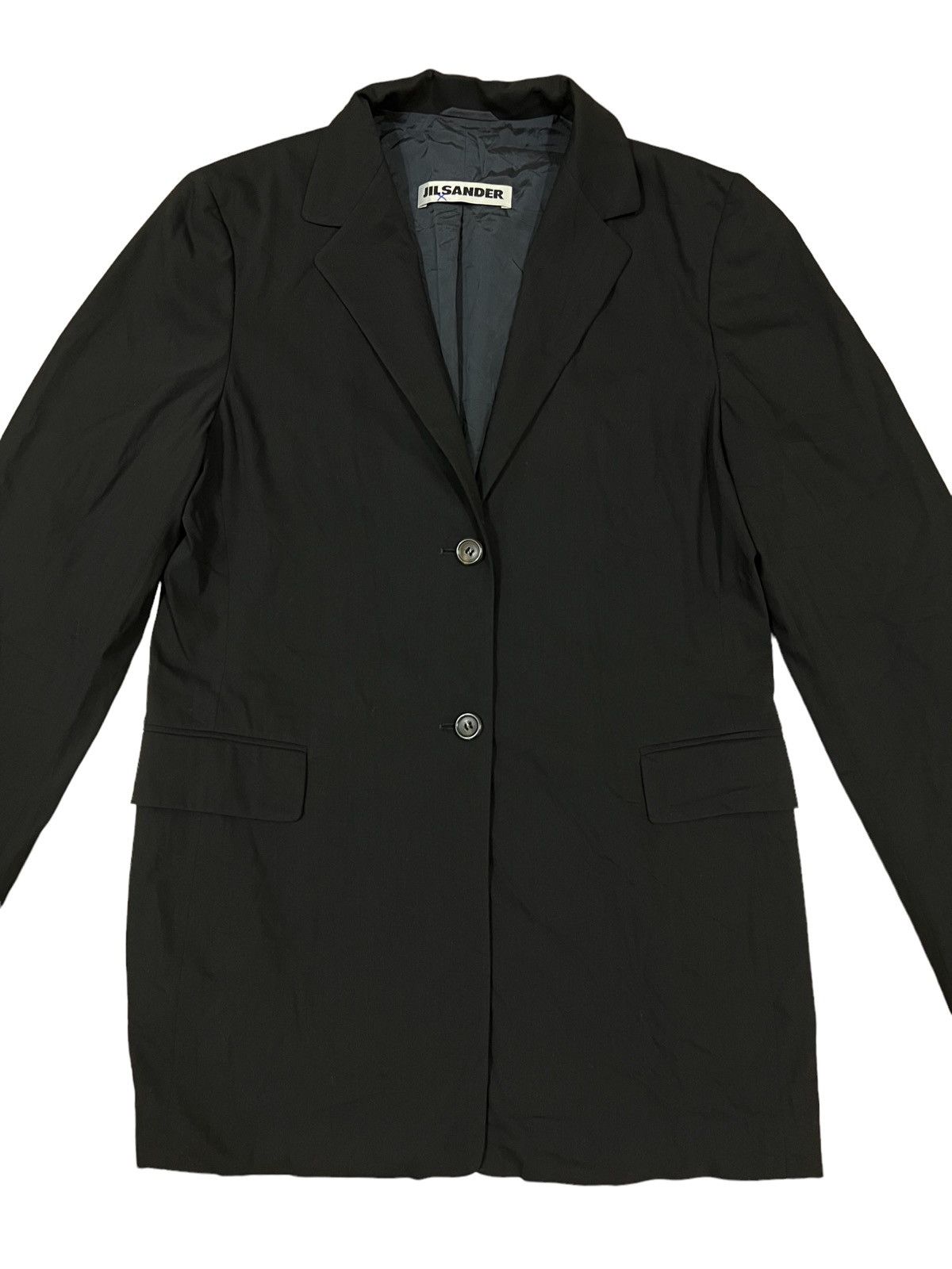 Jil Sander GRAIL🔥90s Jil Sander Raf Era's Minimal Wool Blend Jacket Size US S / EU 44-46 / 1 - 1 Thumbnail