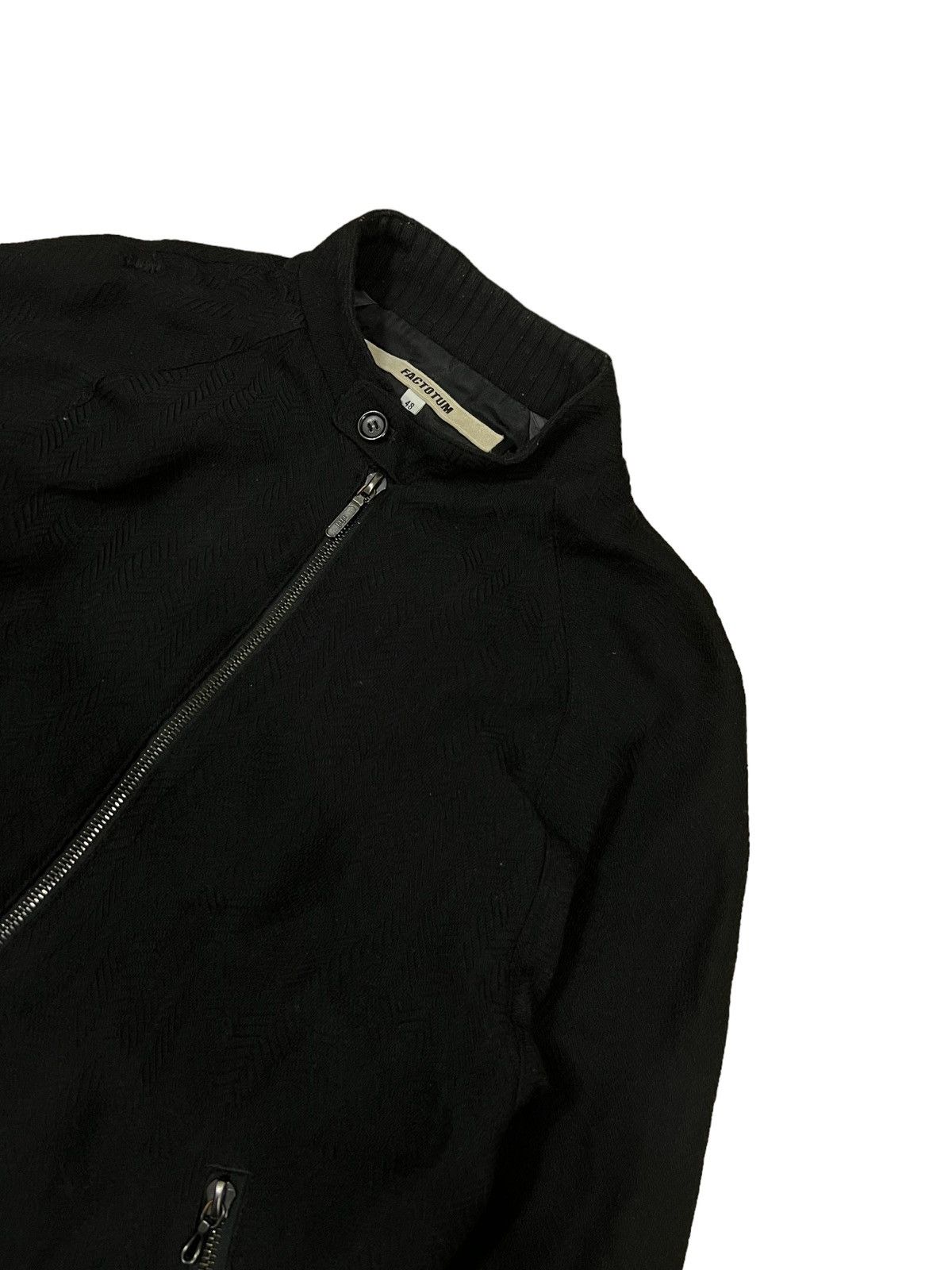 FACTOTUM GRAIL🔥Factotum Kumagai 🇯🇵 Herringbone Wool Bomber Jacket Size US S / EU 44-46 / 1 - 2 Thumbnail