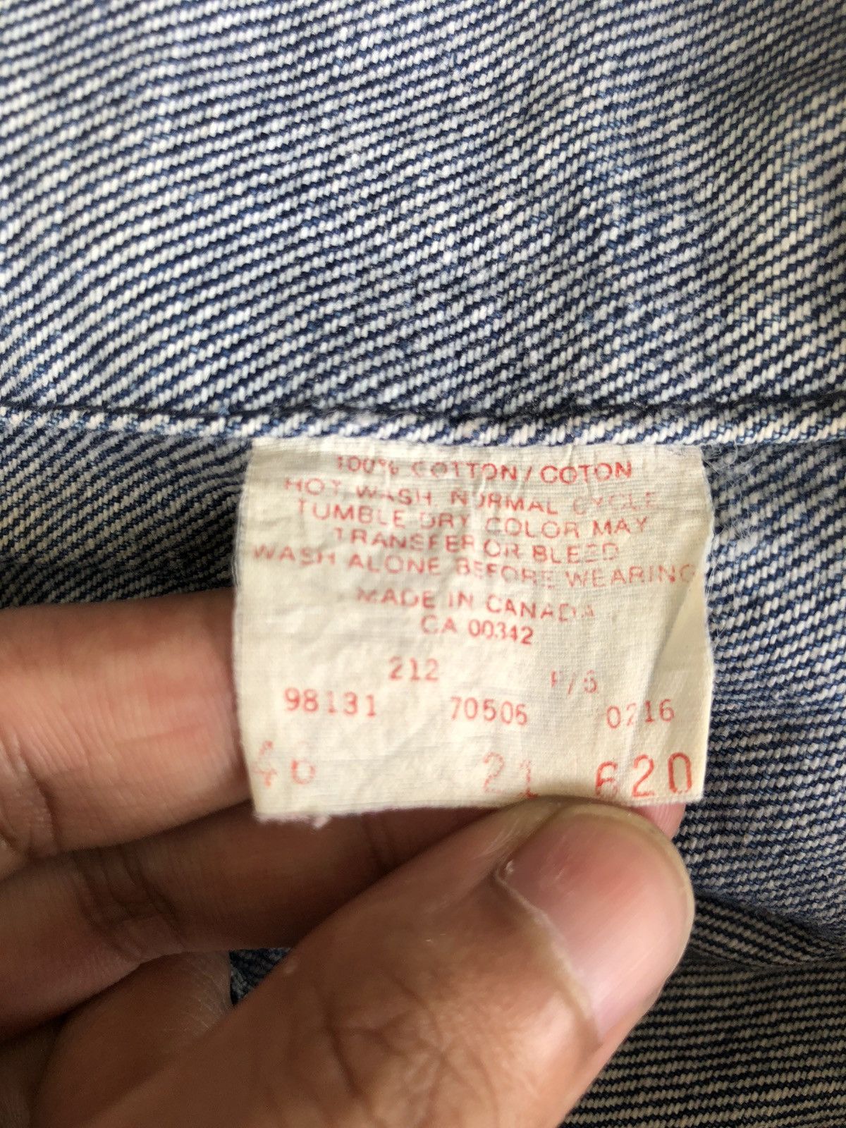 Levi's Vintage Clothing Vintage Levis 70506 Tiger Patch Embroidery Trucker Jacket Size US M / EU 48-50 / 2 - 8 Thumbnail