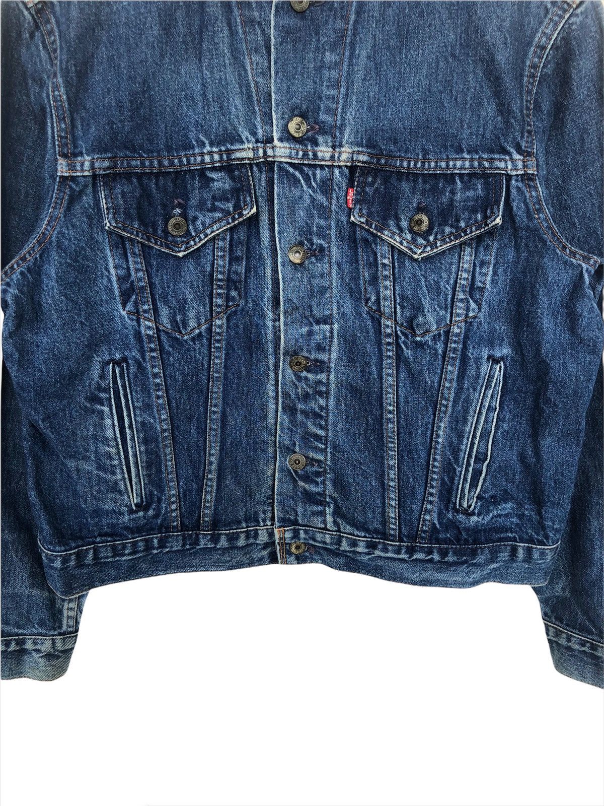 Levi's Vintage Clothing Vintage Levis 70506 Tiger Patch Embroidery Trucker Jacket Size US M / EU 48-50 / 2 - 4 Thumbnail